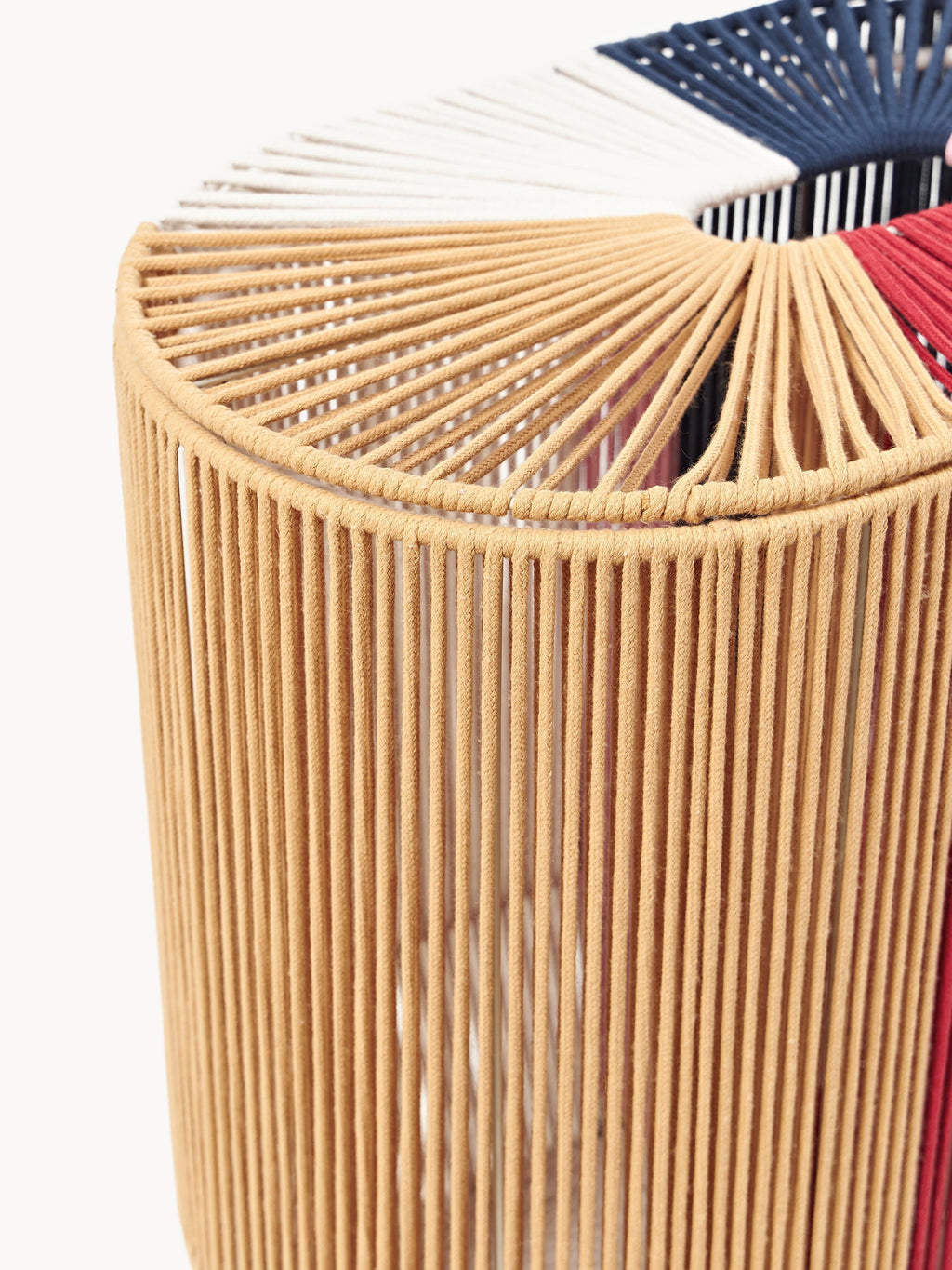 Gabe Handwoven Double Laundry Basket in Rope