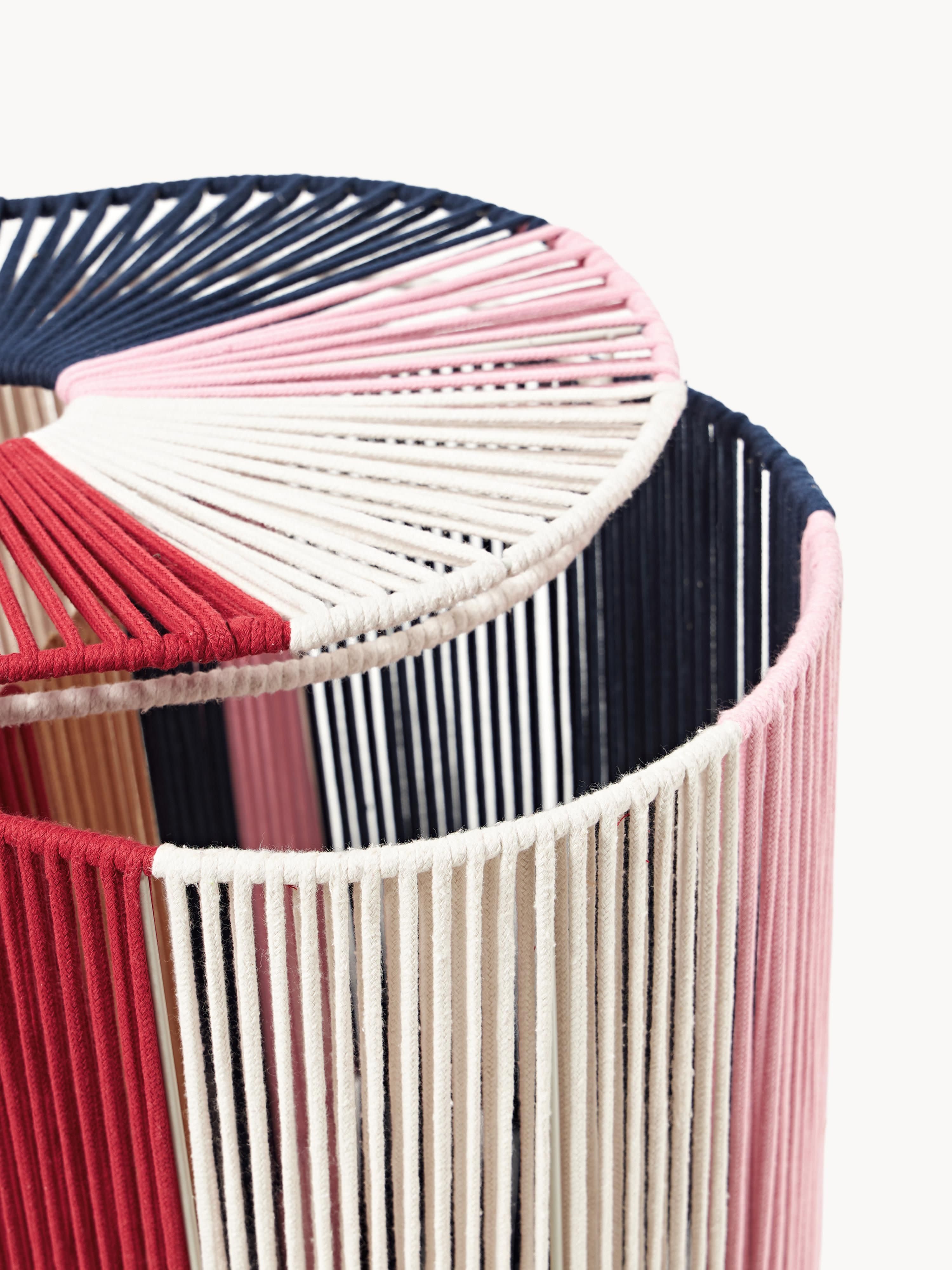 Gabe Handwoven Double Laundry Basket in Rope