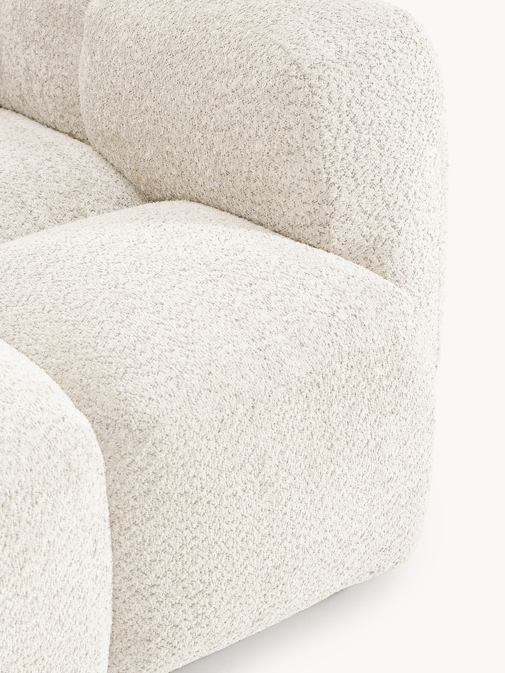 Tayla Teddy Bouclé Corner Module