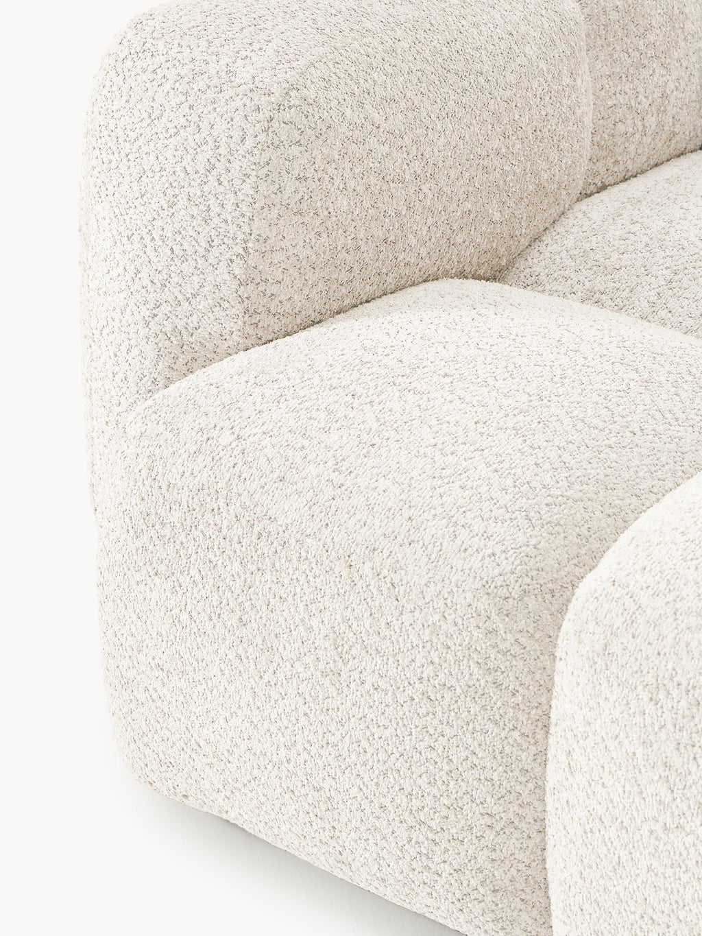 Tayla Teddy Bouclé Corner Module