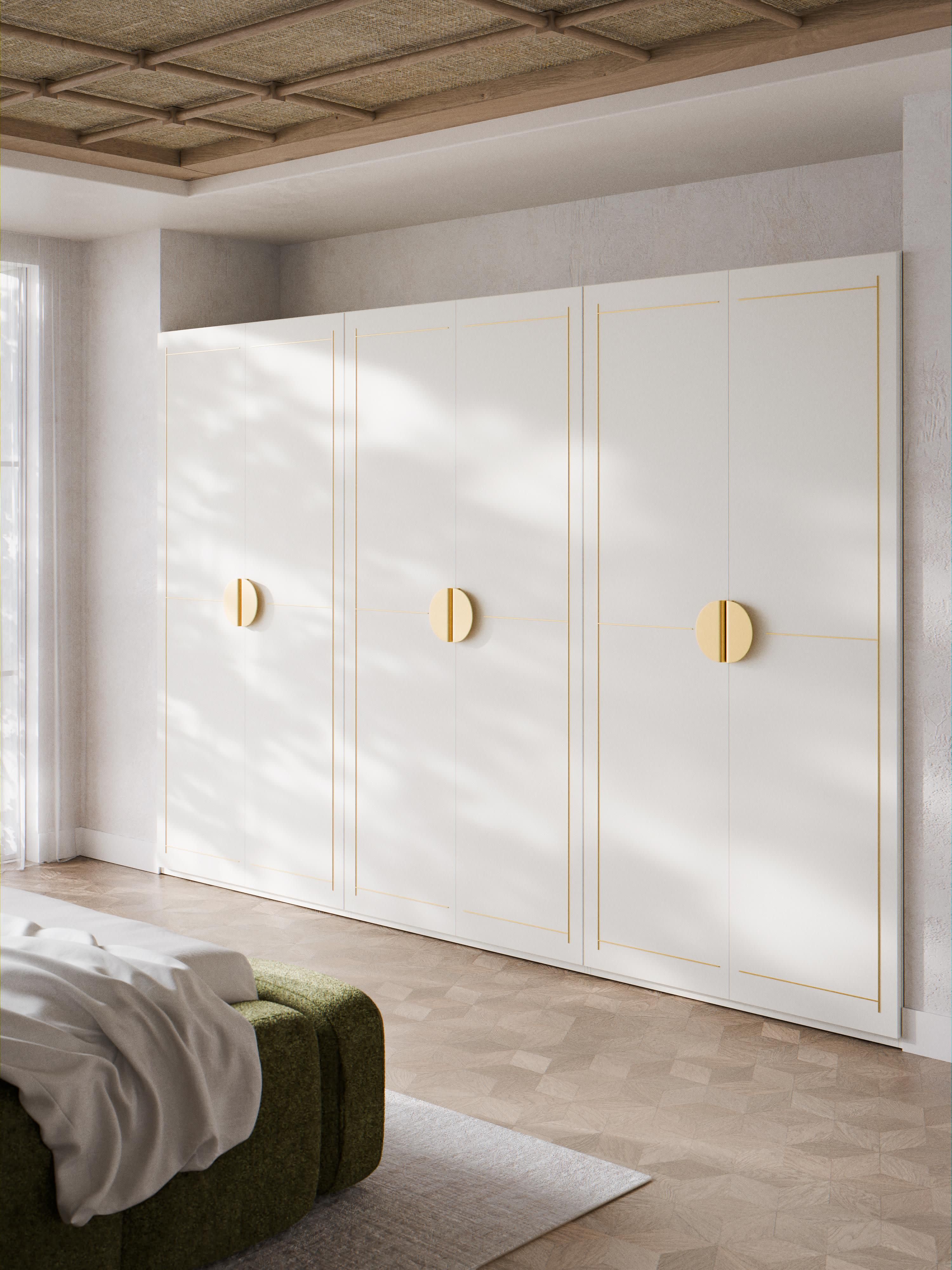 Denise Modular Hinged Door Wardrobe, 300 cm Wide, in various sizes