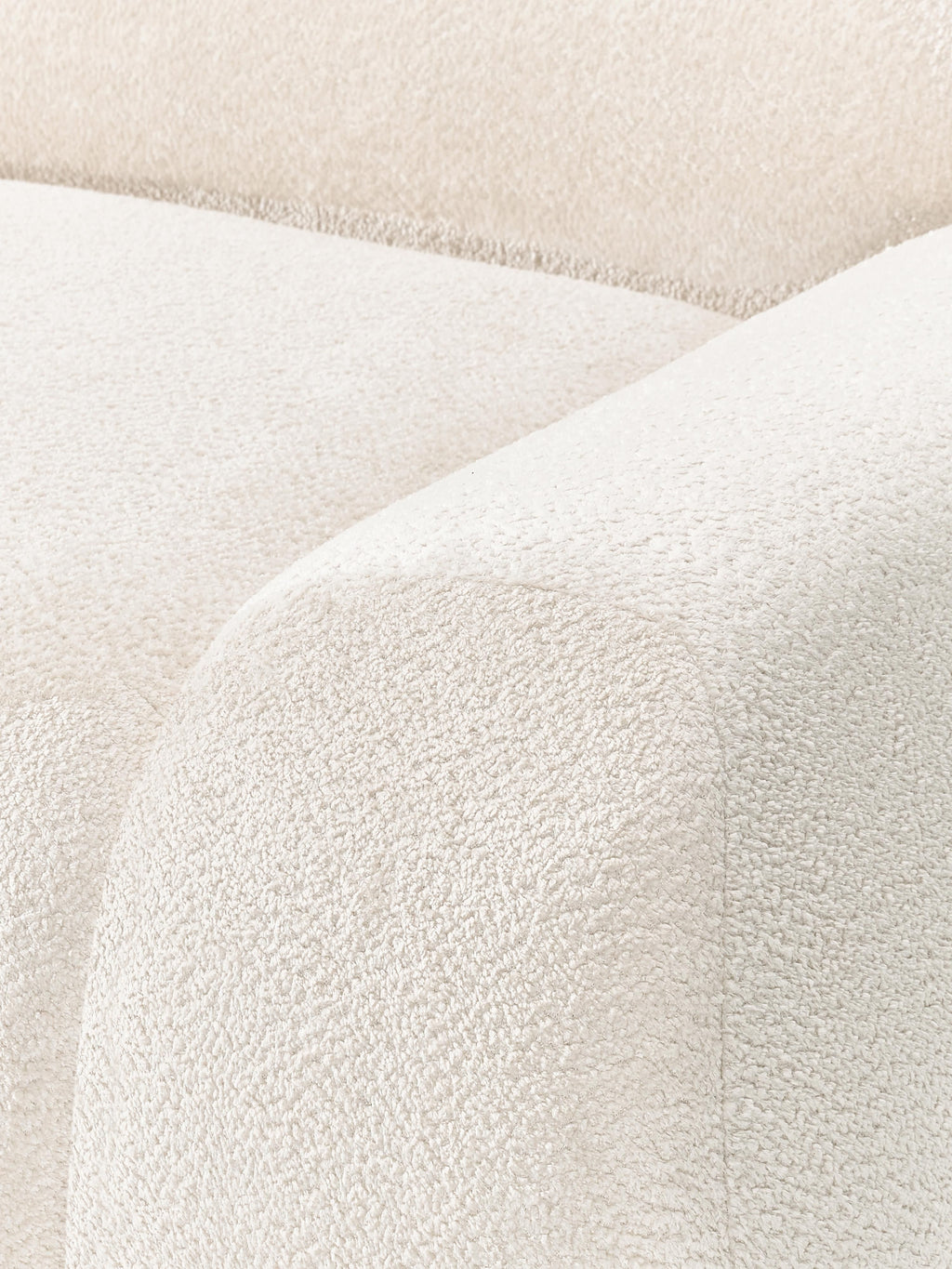 Wolke Modular Teddy Bouclé Sofa (3-seater)