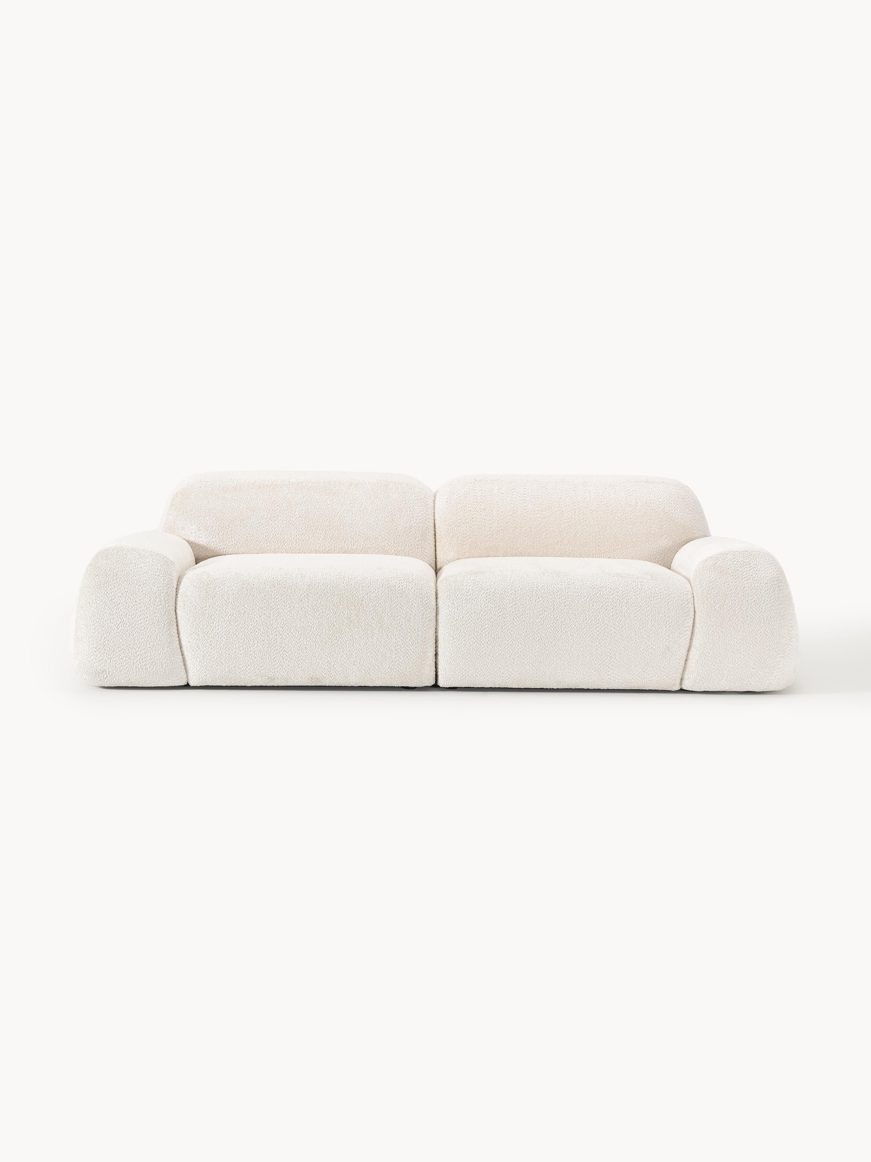 Gallery image 1 - Modular Teddy Bouclé Sofa Wolke (3-seater)