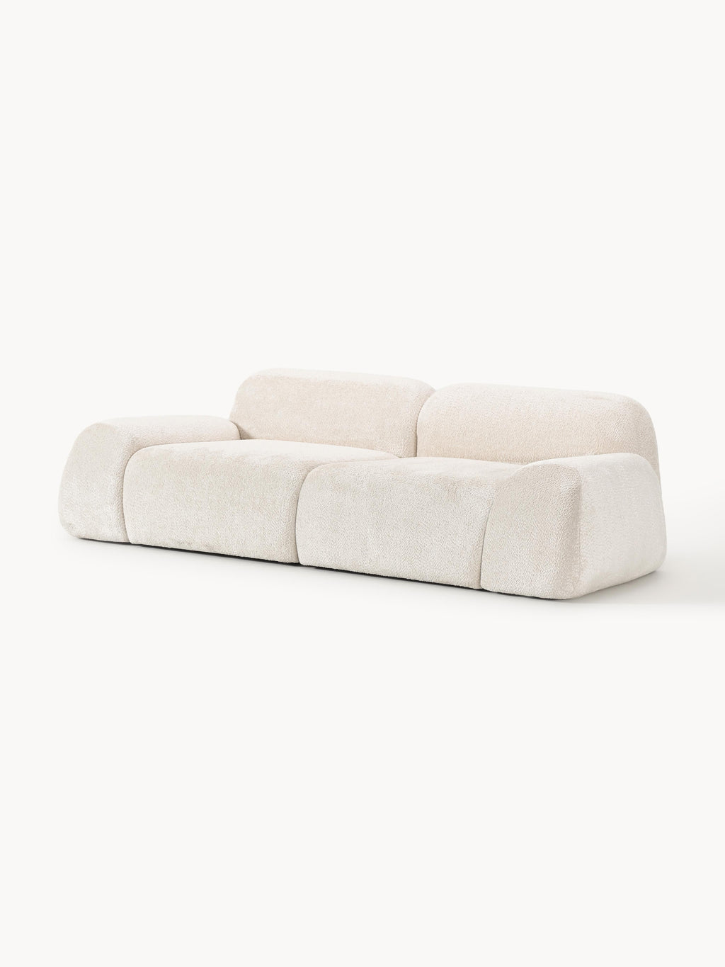 Wolke Modular Teddy Bouclé Sofa (3-seater)
