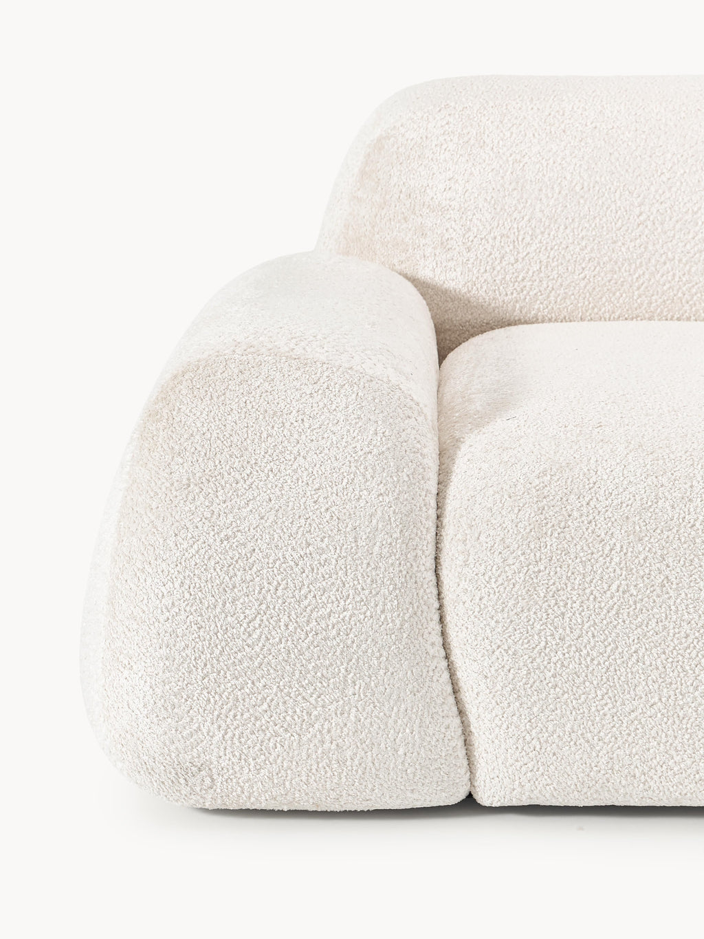 Wolke Modular Teddy Bouclé Sofa (3-seater)