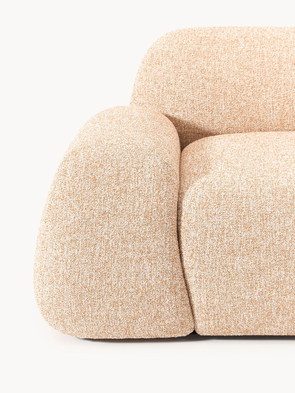 Wolke Modular Bouclé Sofa (4-seater)