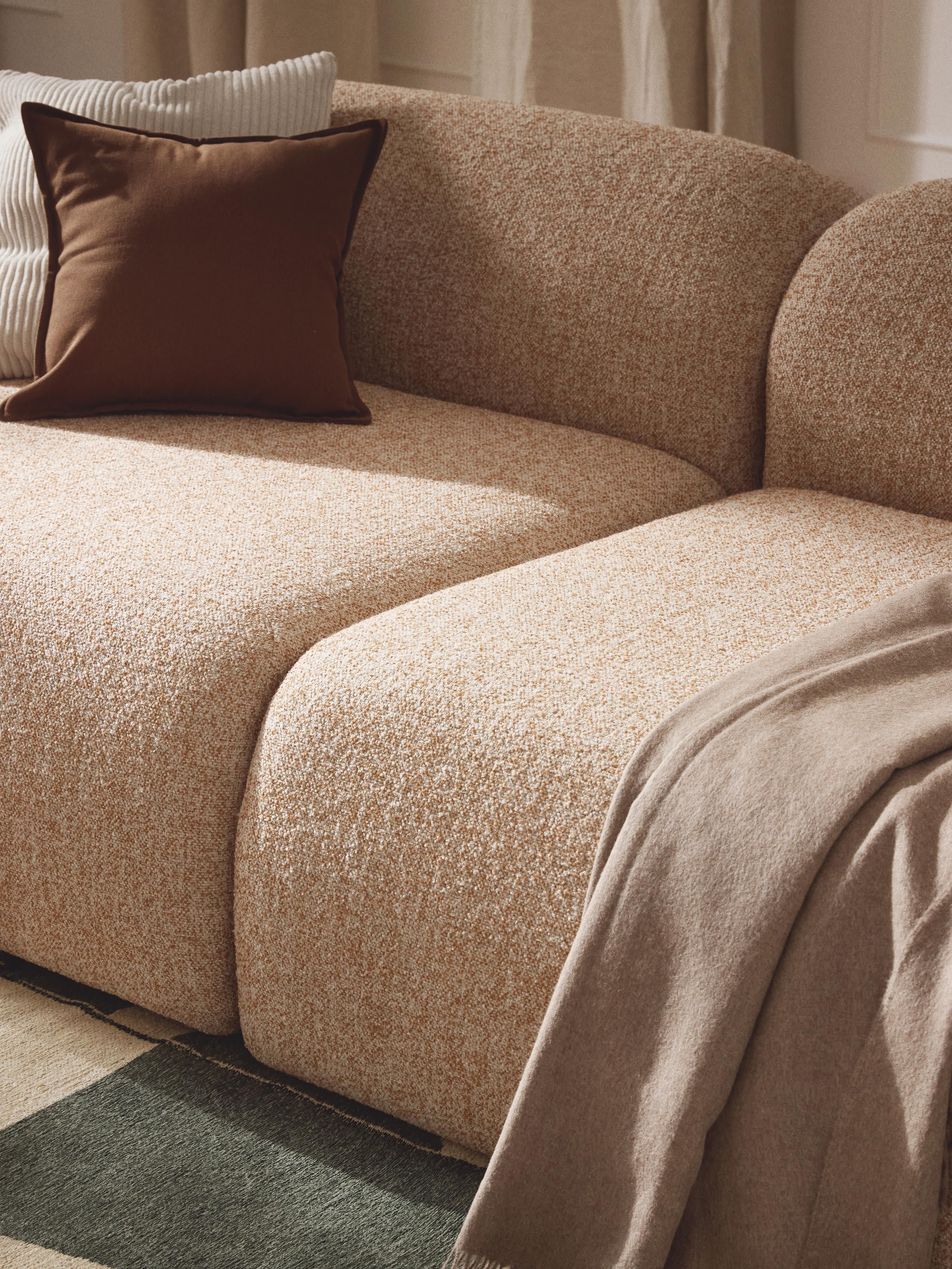 Wolke Modular Bouclé Sofa (4-seater)