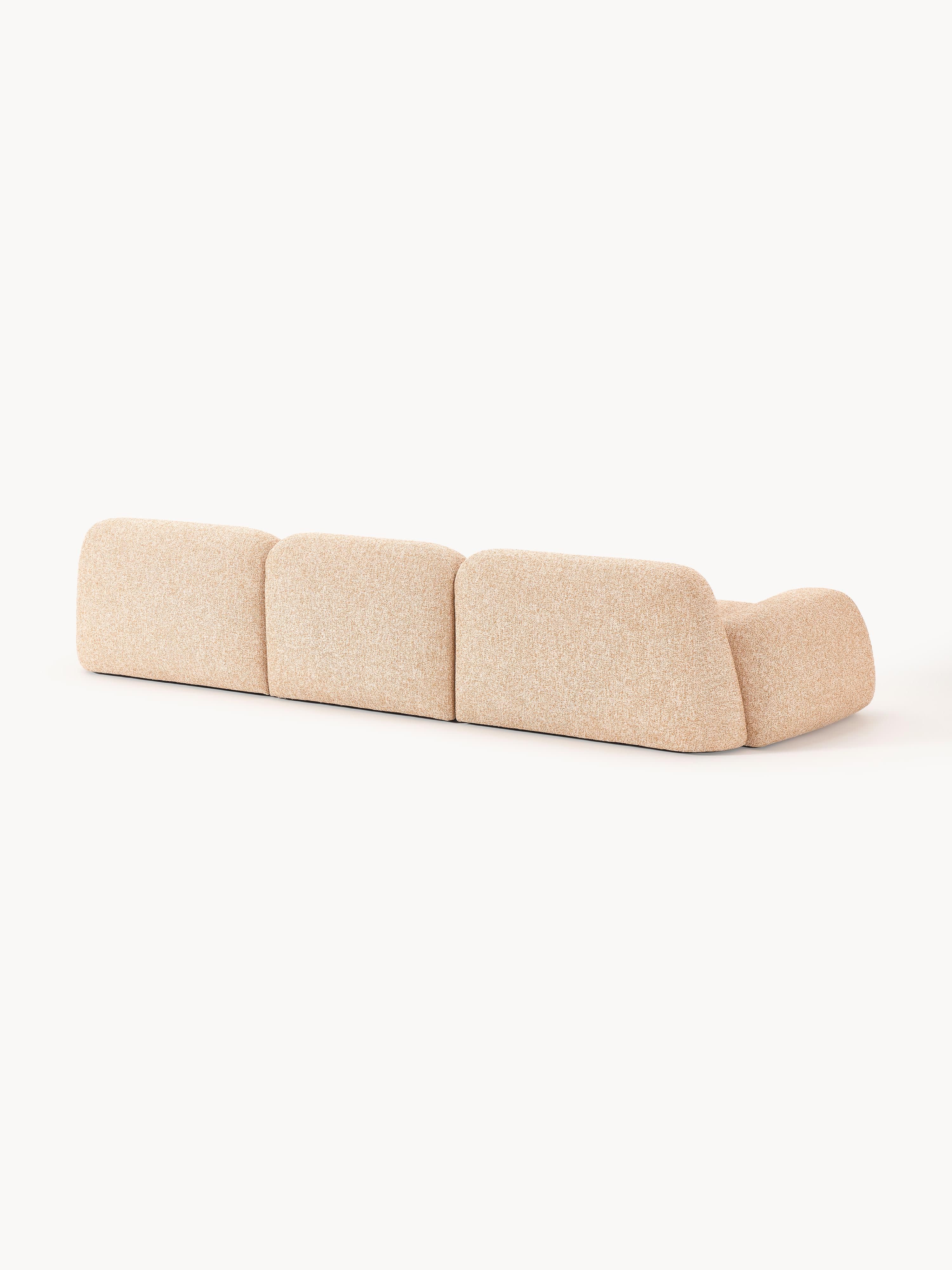 Wolke Modular Bouclé Sofa (4-seater)