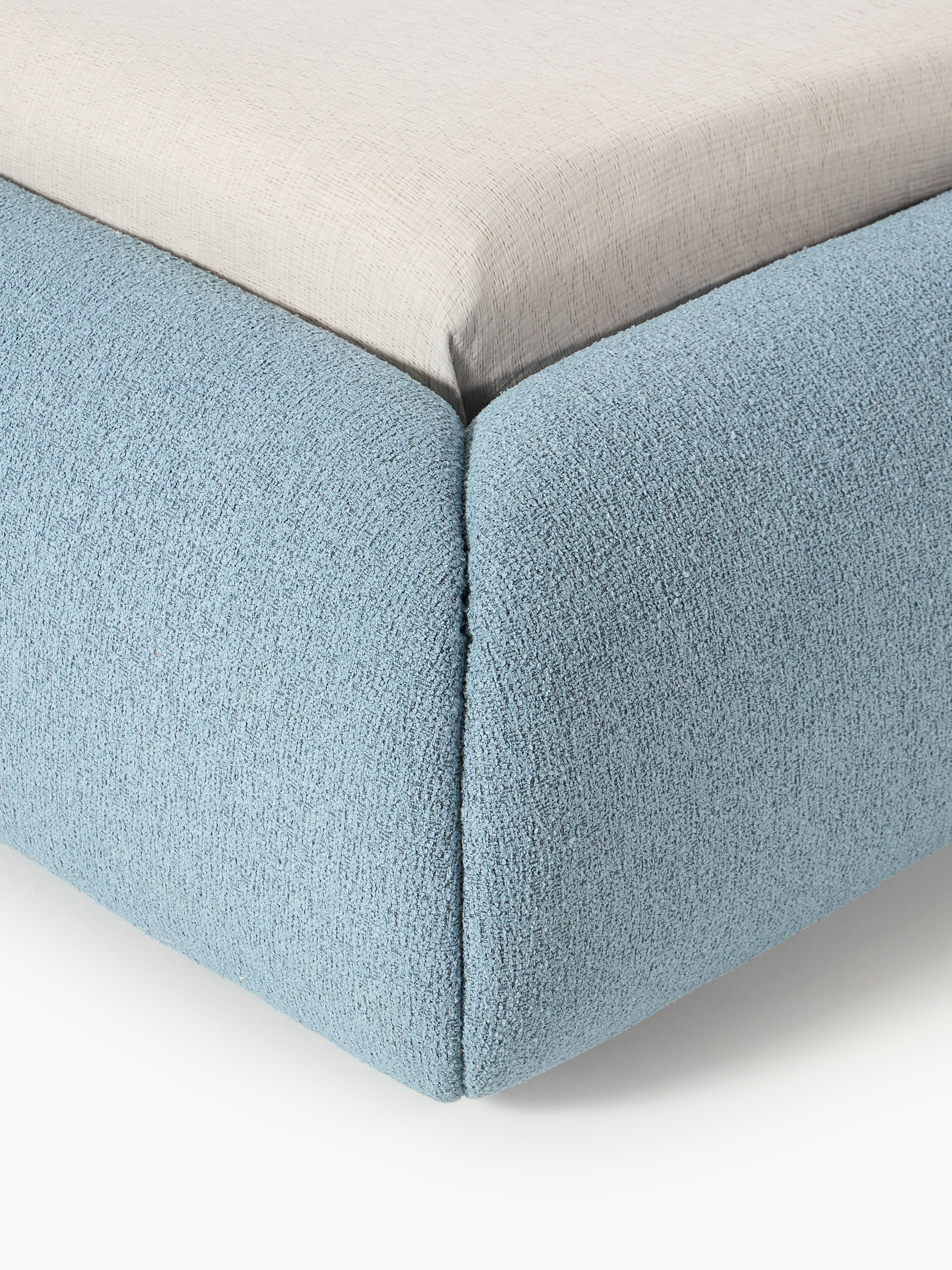 Sofia Upholstered Bouclé Bed