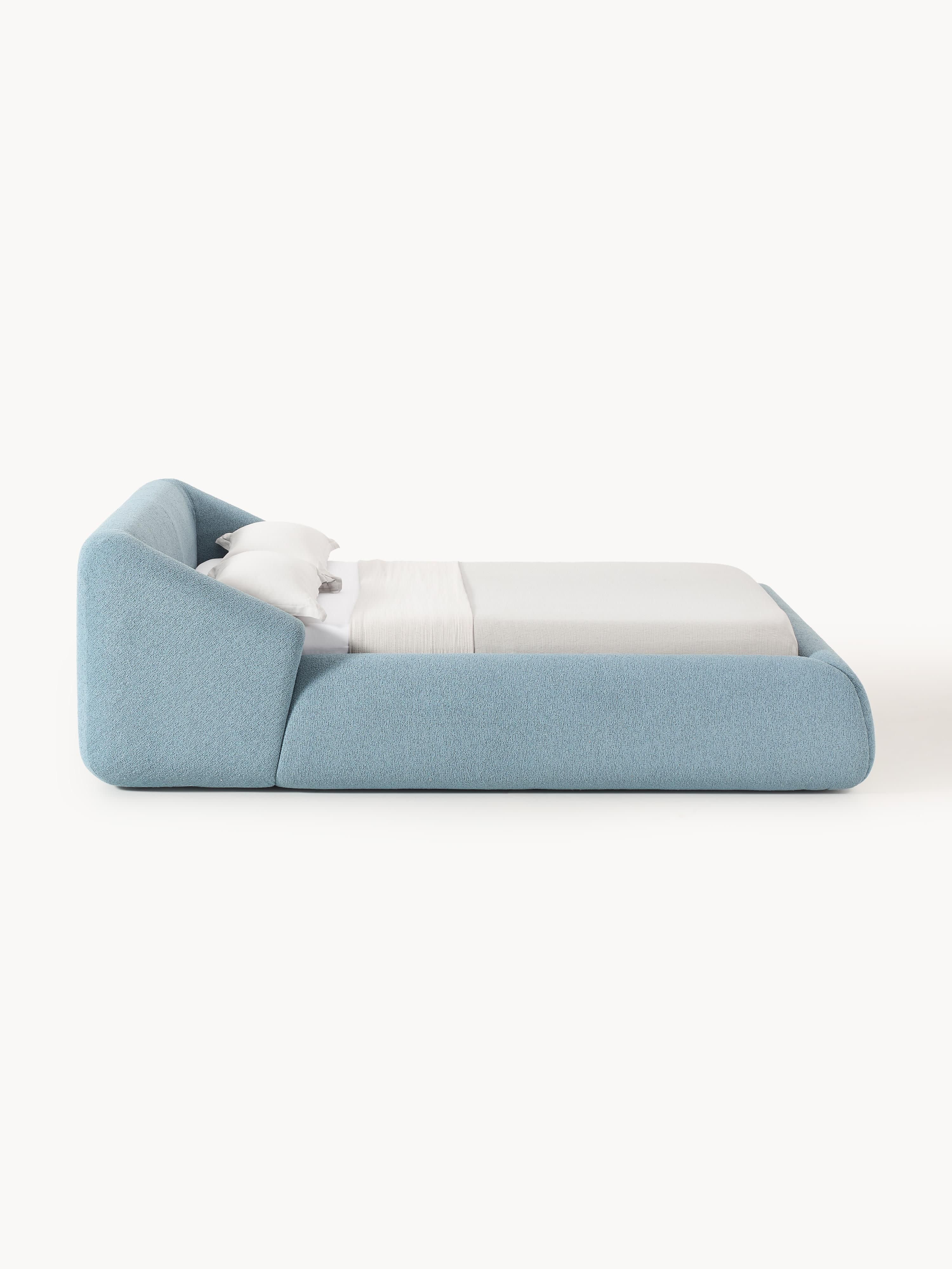 Sofia Upholstered Bouclé Bed