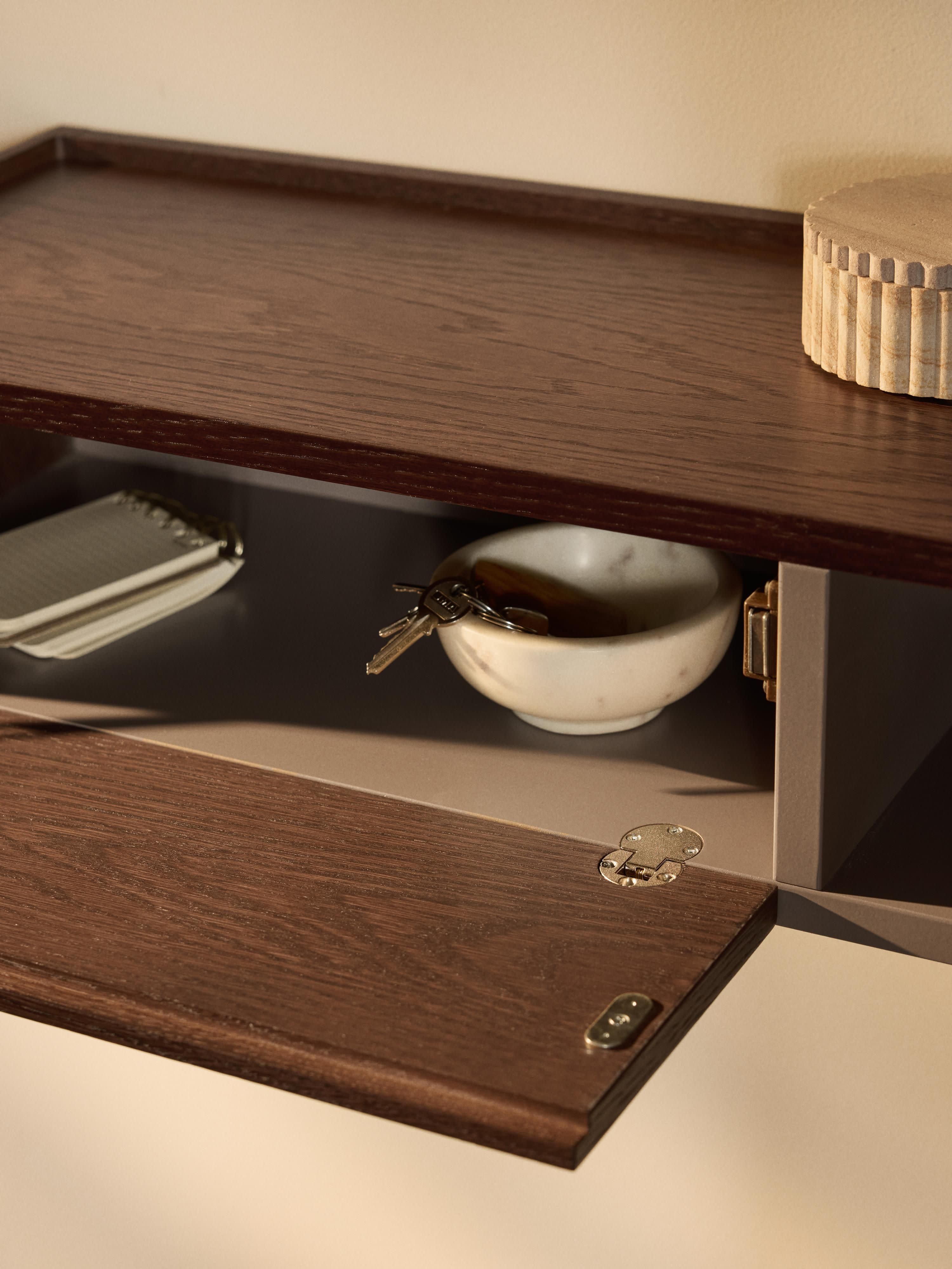Larsen Wooden Wall Console