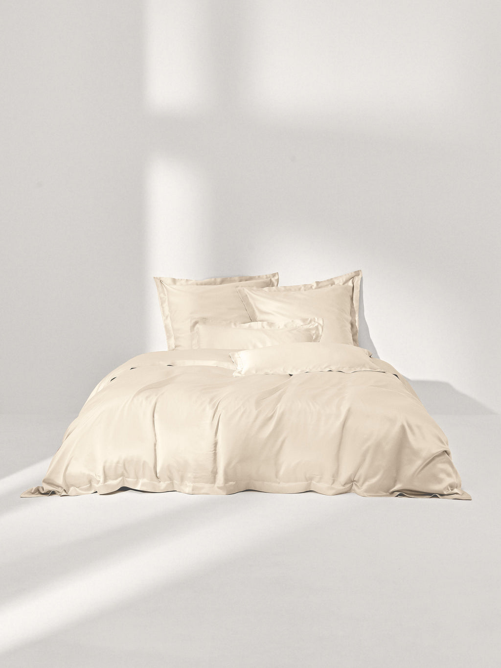 Sylvie Silk Duvet Cover