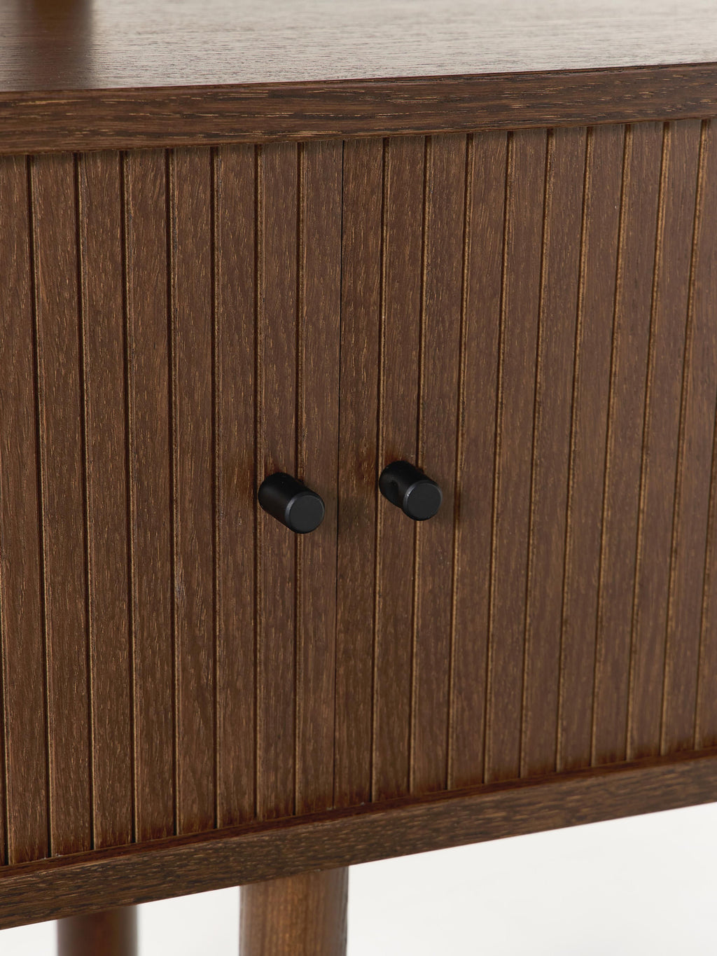 Calary Shelving Unit with Fluted Front