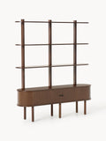 Gallery image 1 - Shelving Unit Calary with Fluted Front