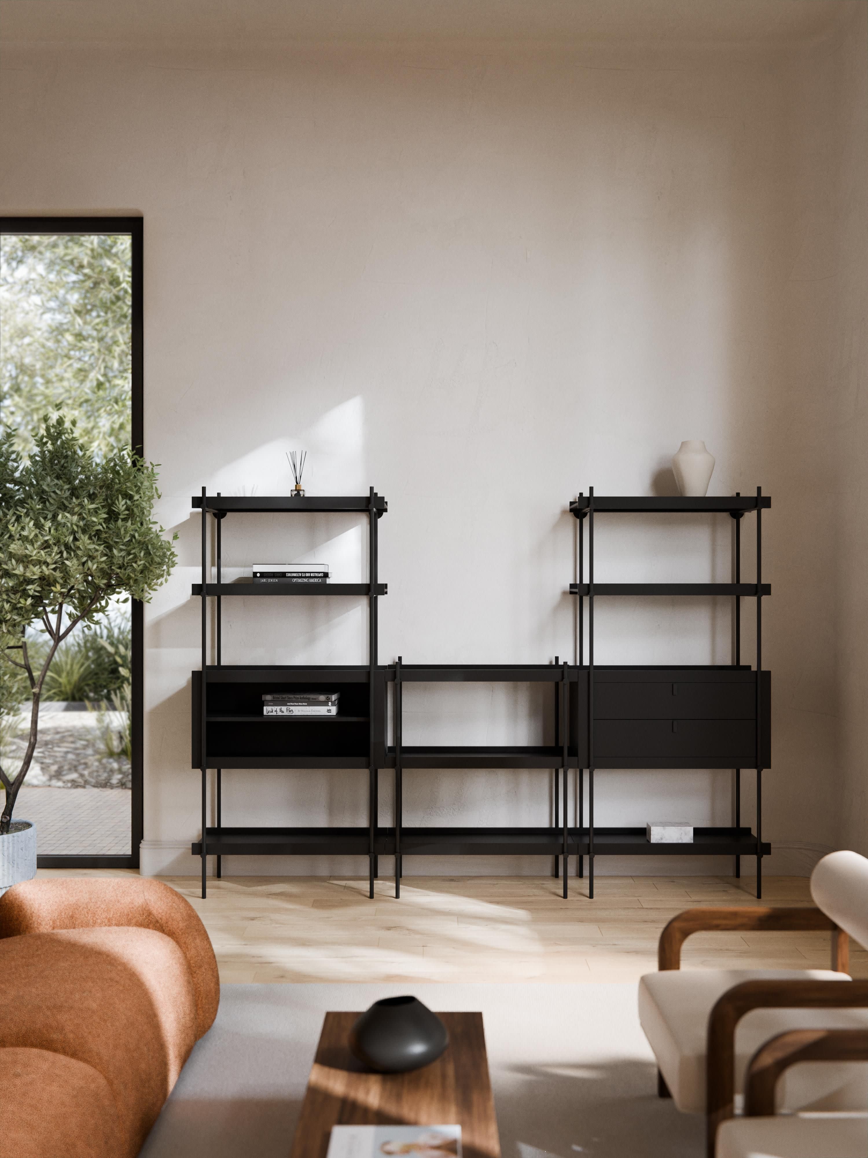 Rio Tall Shelving Unit with Openbox