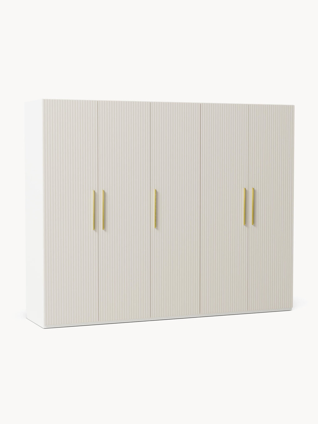 Gallery image 1 - Modular Revolving Door Wardrobe Simone, 250 cm Wide, in various sizes