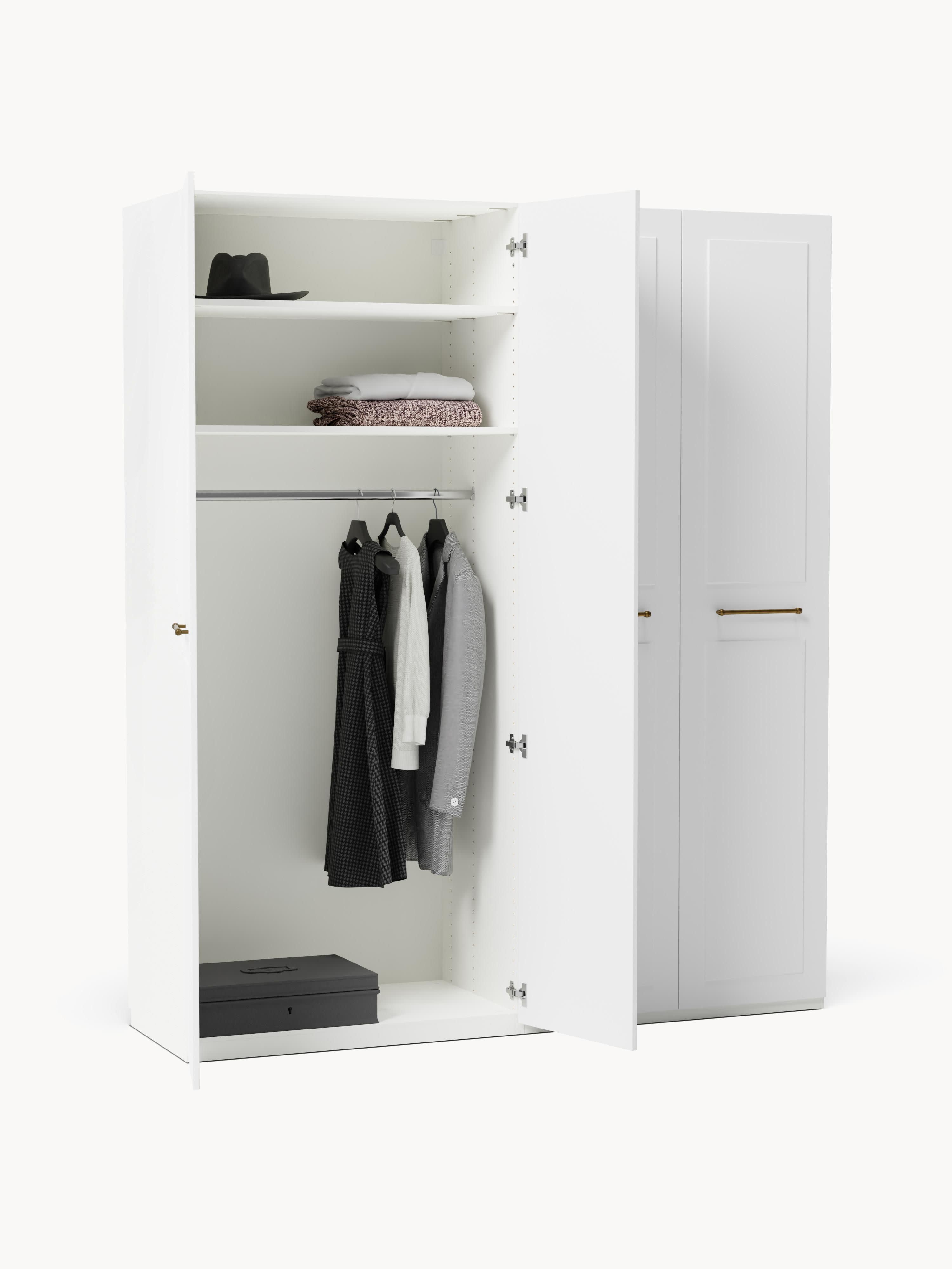 Charlotte Modular Hinged Door Wardrobe, 200 cm Wide, in various sizes