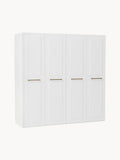 Gallery image 1 - Modular Hinged Door Wardrobe Charlotte, 200 cm Wide, in various sizes