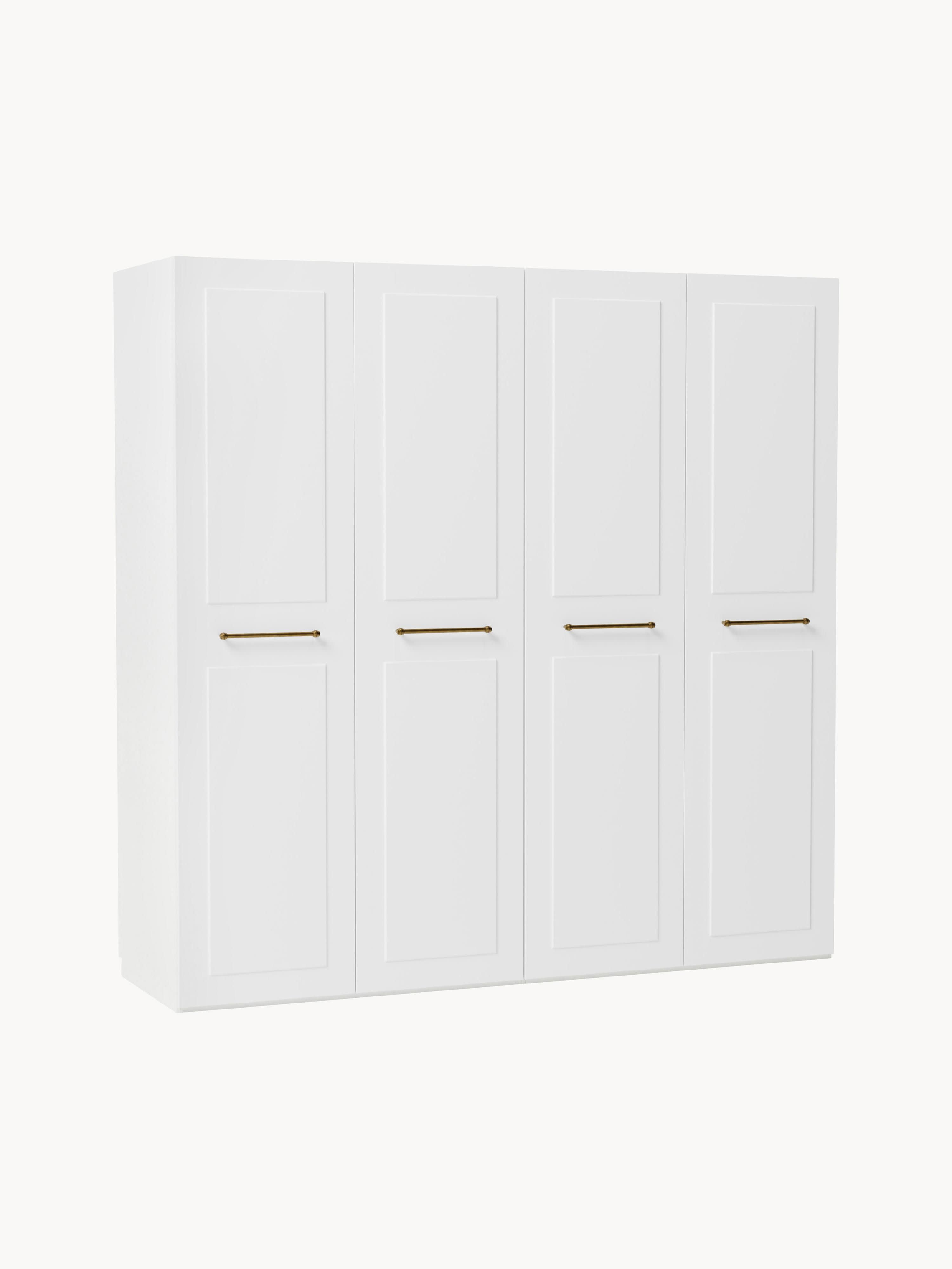 Charlotte Modular Hinged Door Wardrobe, 200 cm Wide, in various sizes