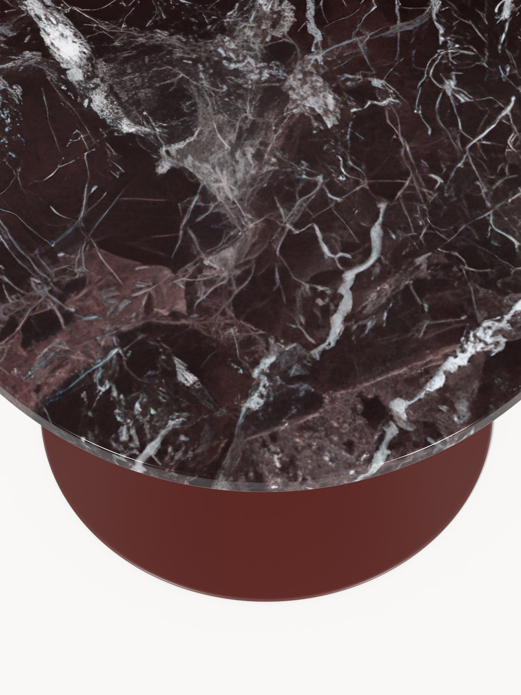 Miley Oval Marble Dining Table, 120 x 90 cm