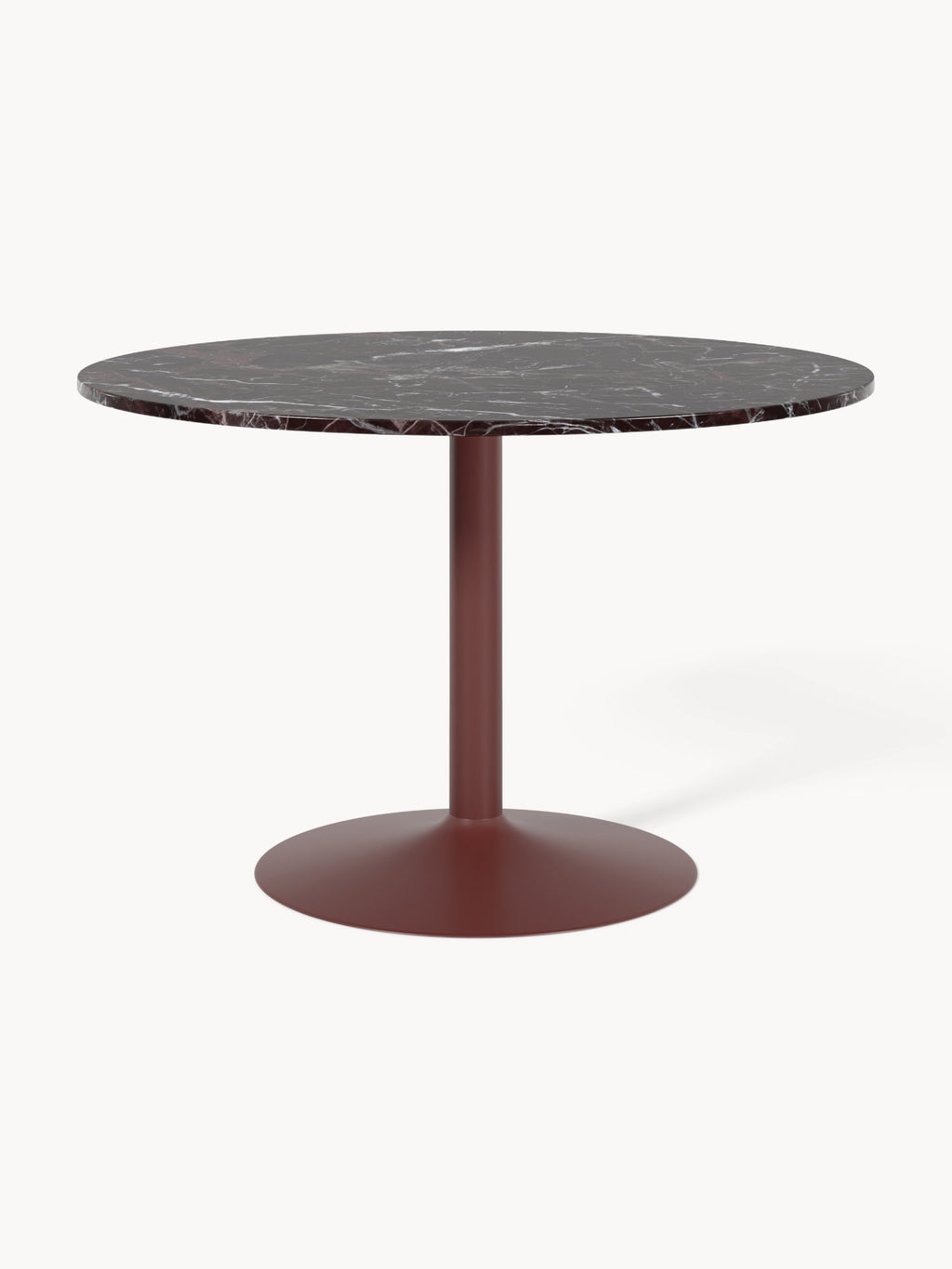 Miley Oval Marble Dining Table, 120 x 90 cm
