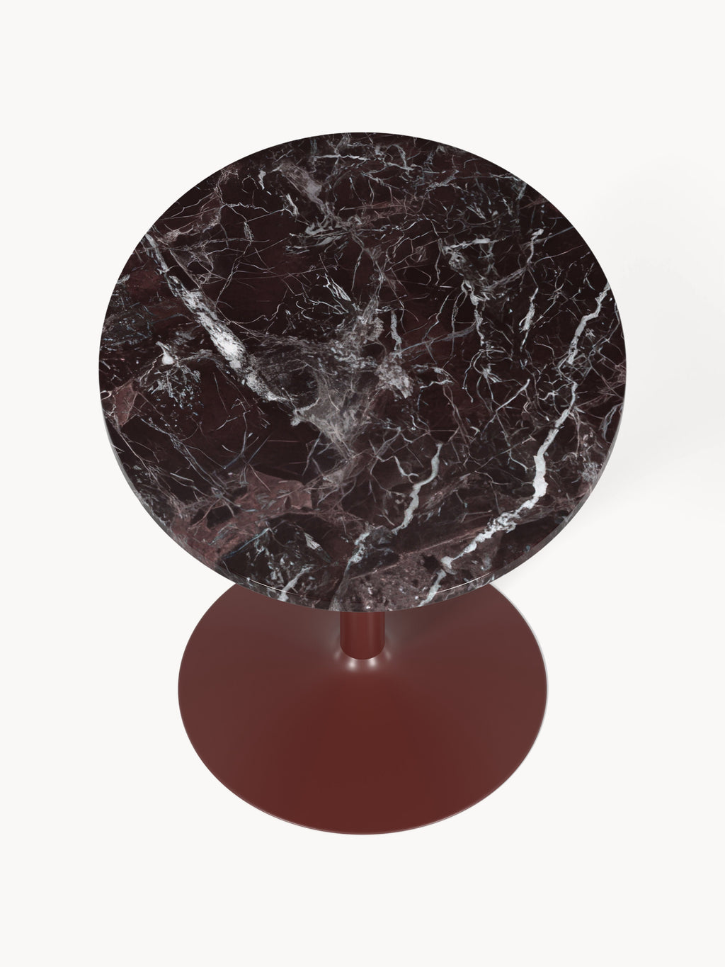 Miley Oval Marble Dining Table, 120 x 90 cm