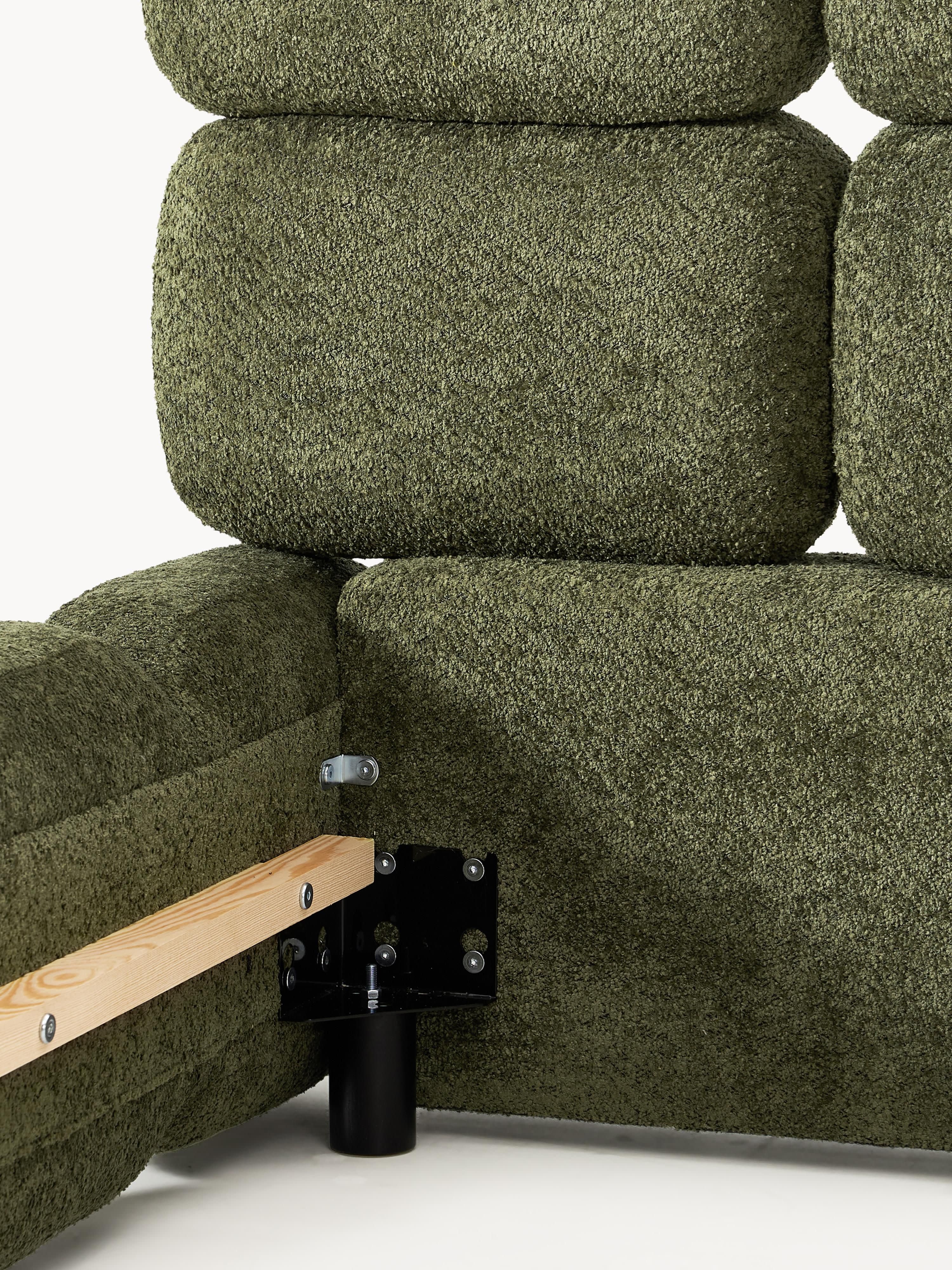 Tayla Upholstered Teddy Bouclé Bed