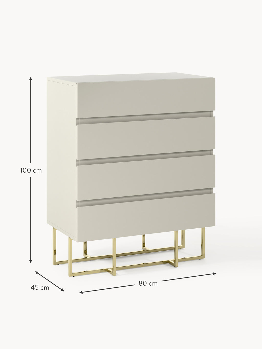 Joe Wooden Chest of Drawers