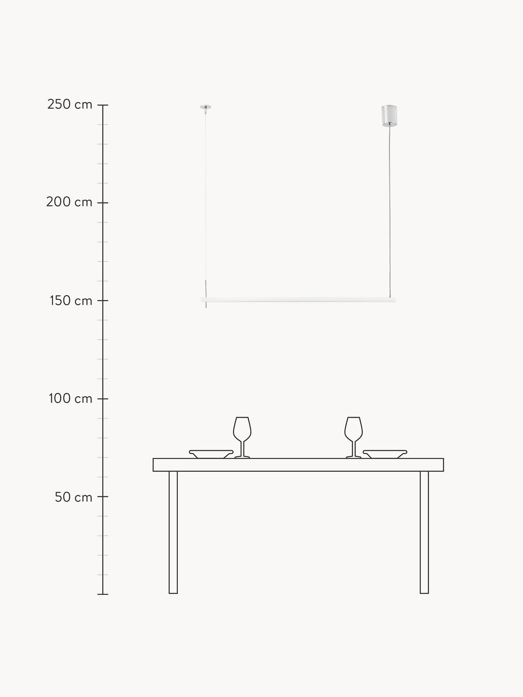 Aleron Large LED Pendant Light