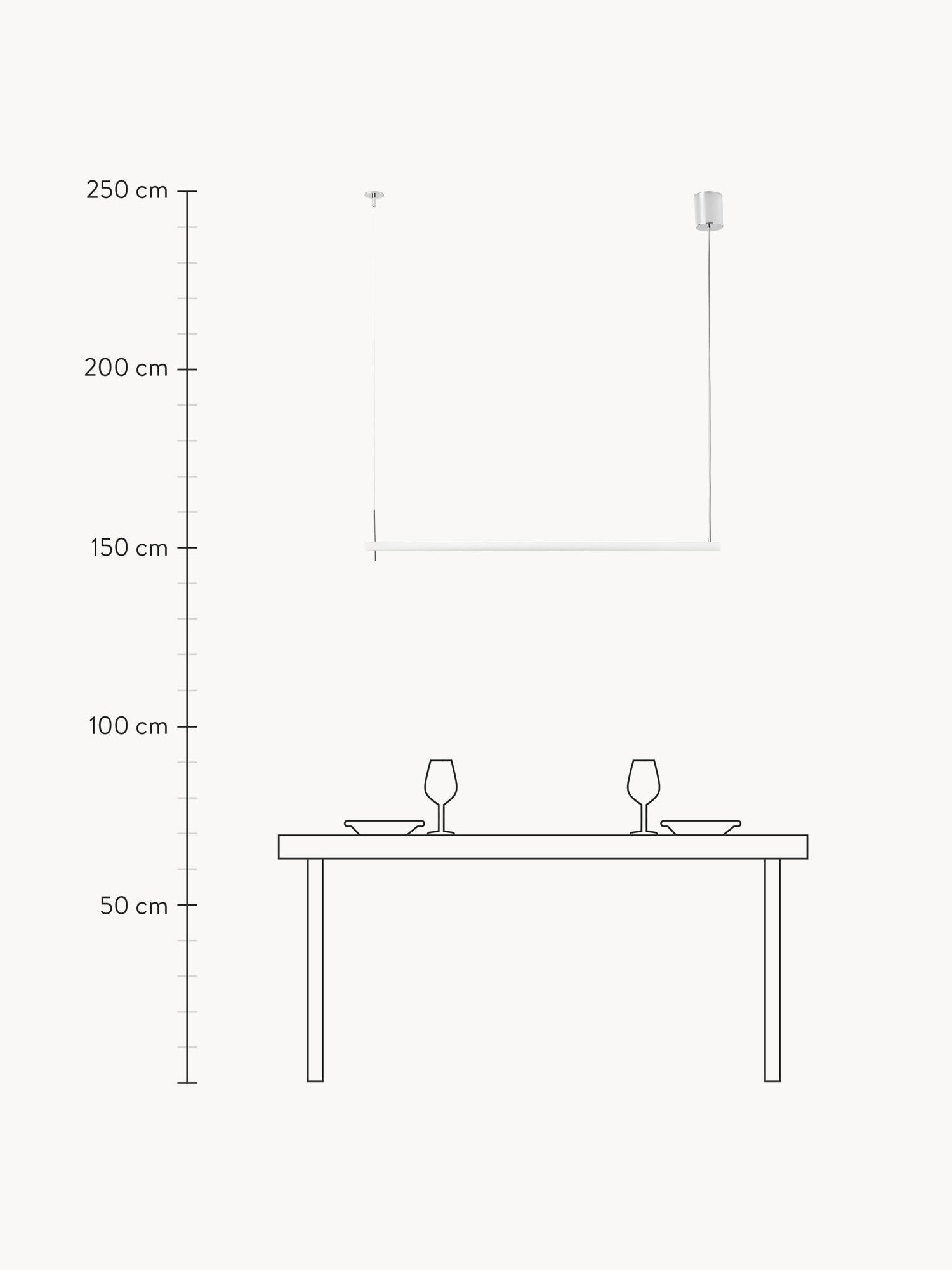 Aleron Large LED Pendant Light