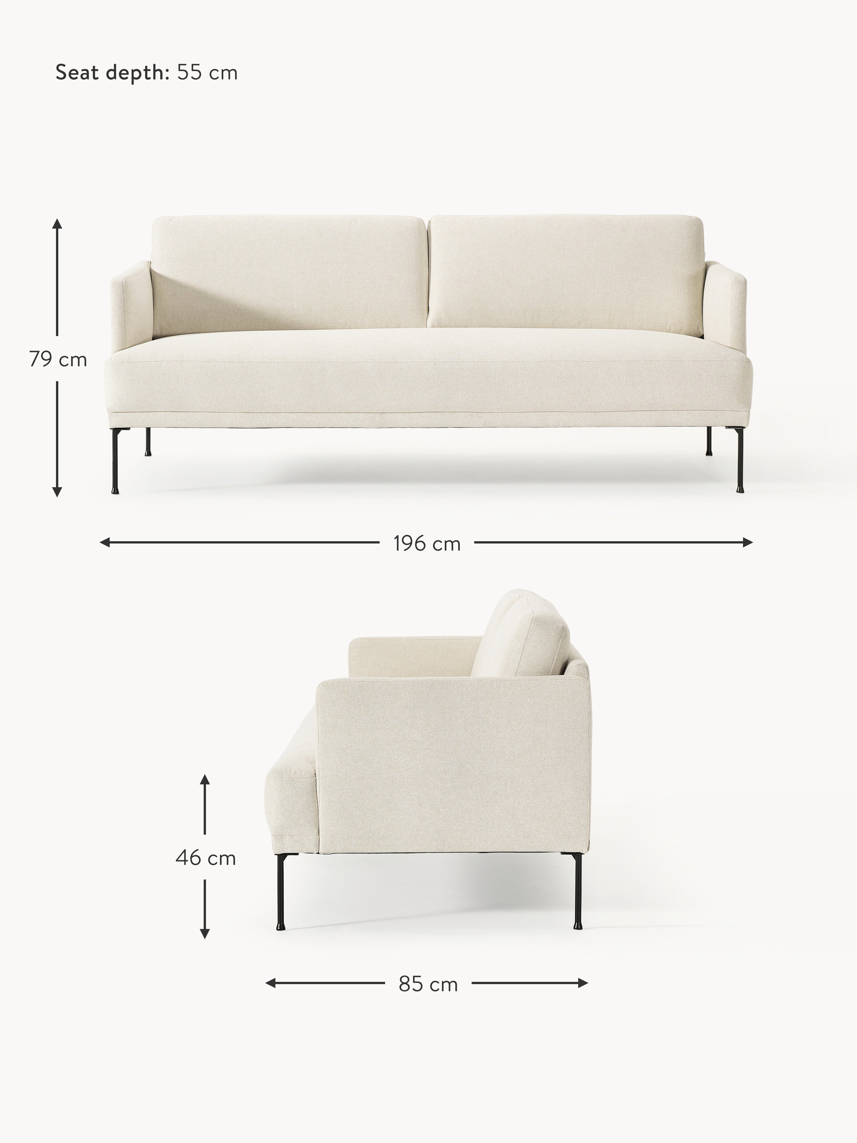 Fluente Sofa (3-seater)