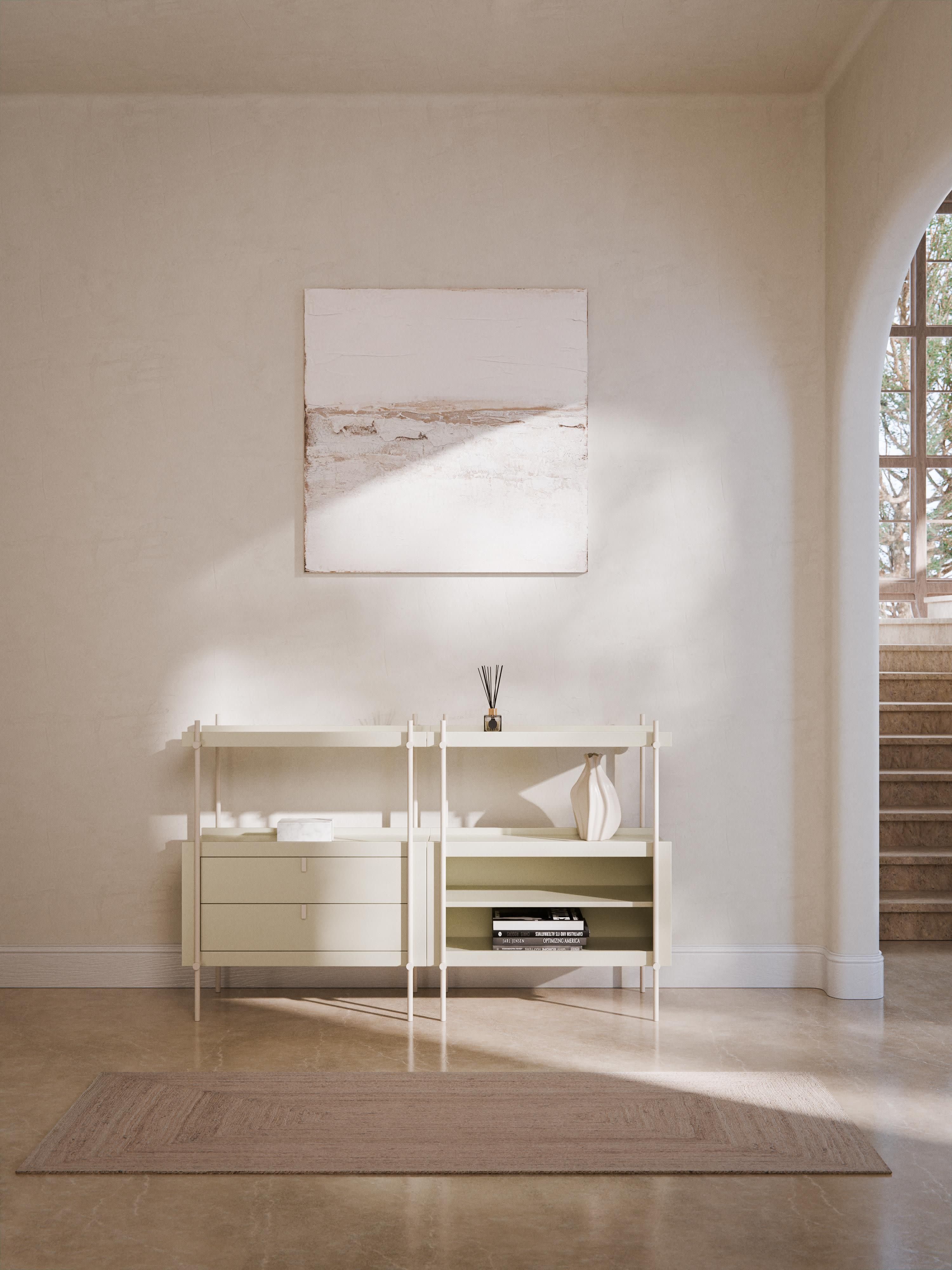 Rio Shelving Unit with Drawers
