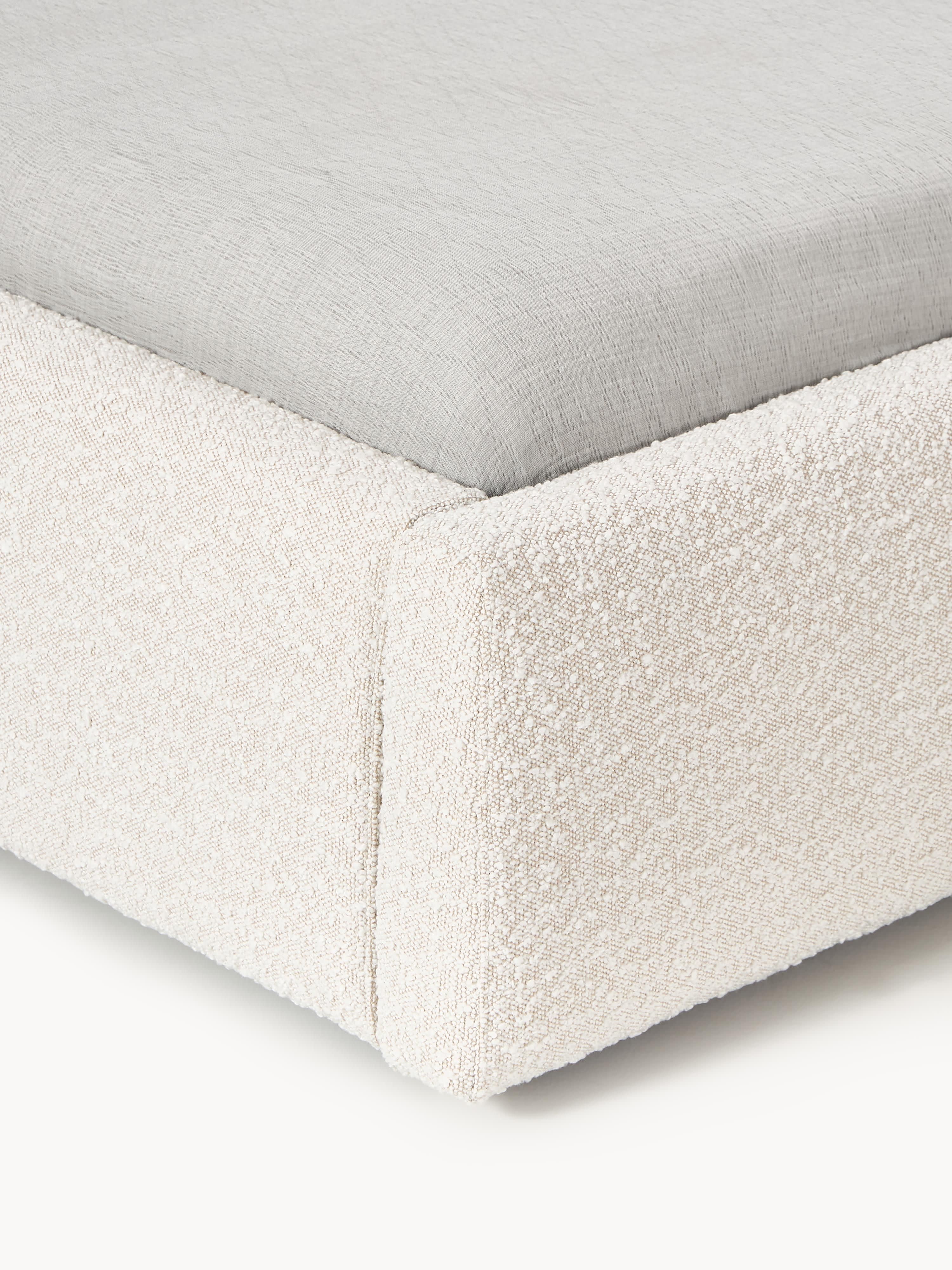Cloud Upholstered Bouclé Bed