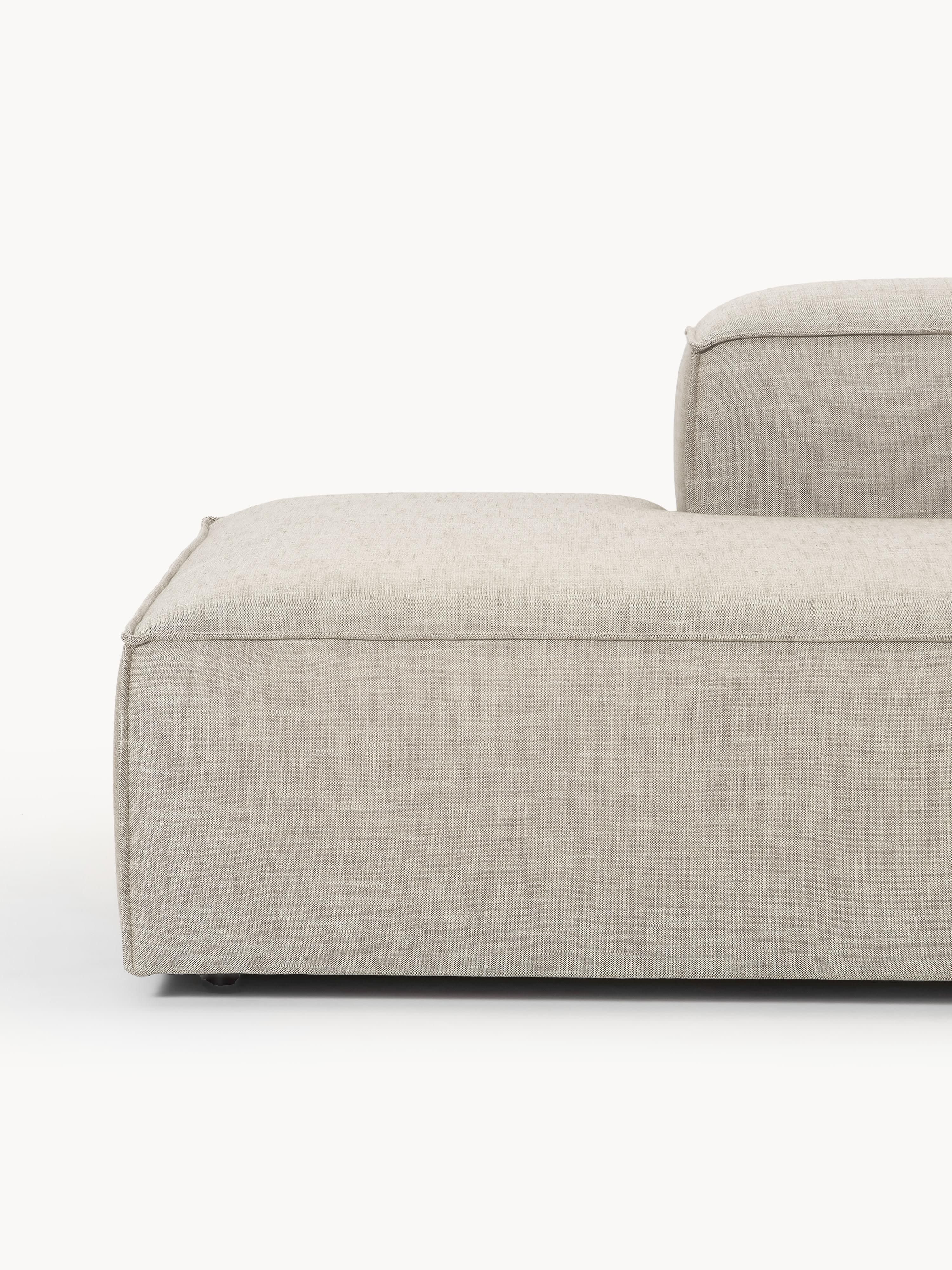 Lennon Linen Blend Modular Ottoman