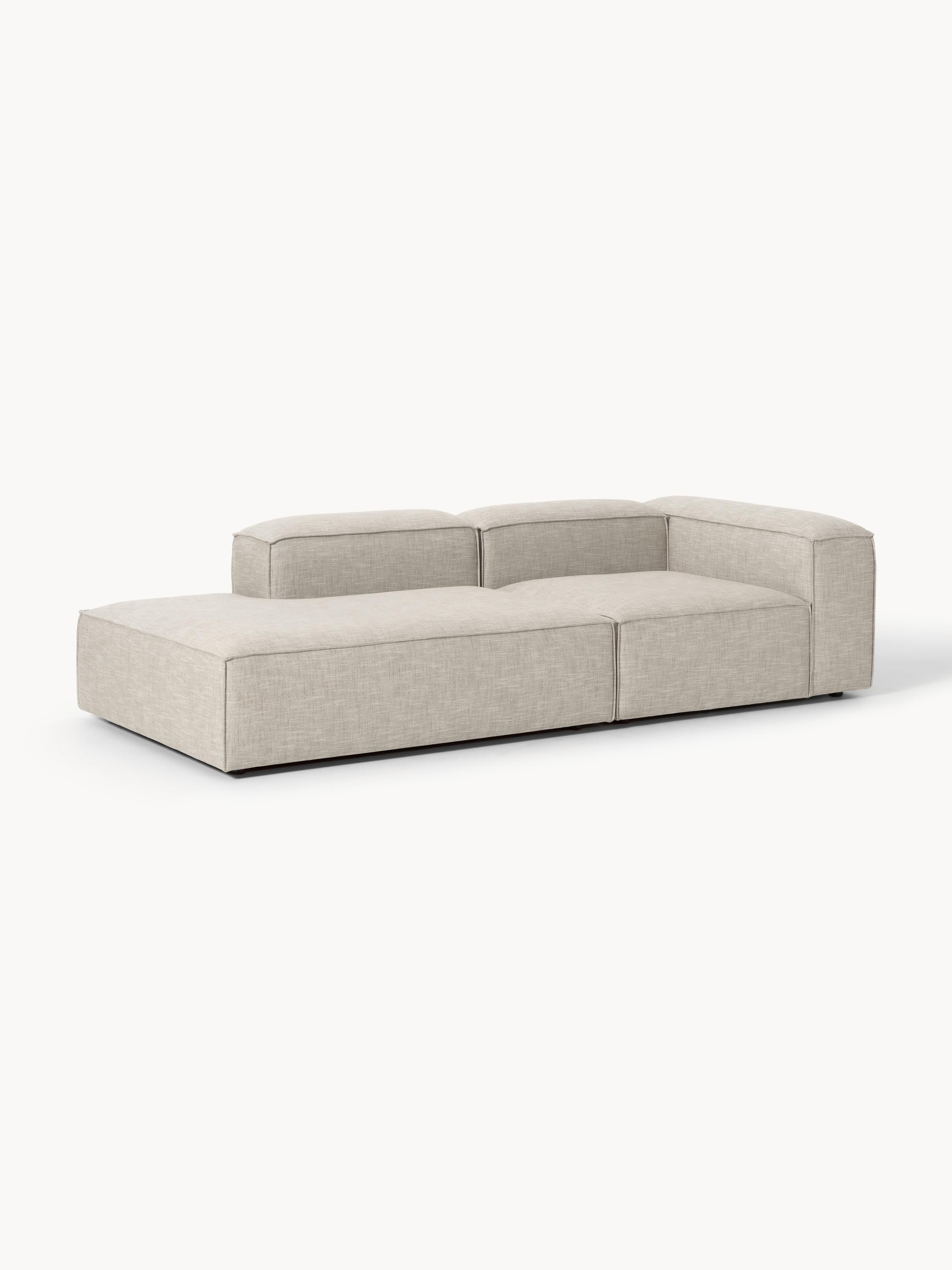 Lennon Linen Blend Modular Ottoman