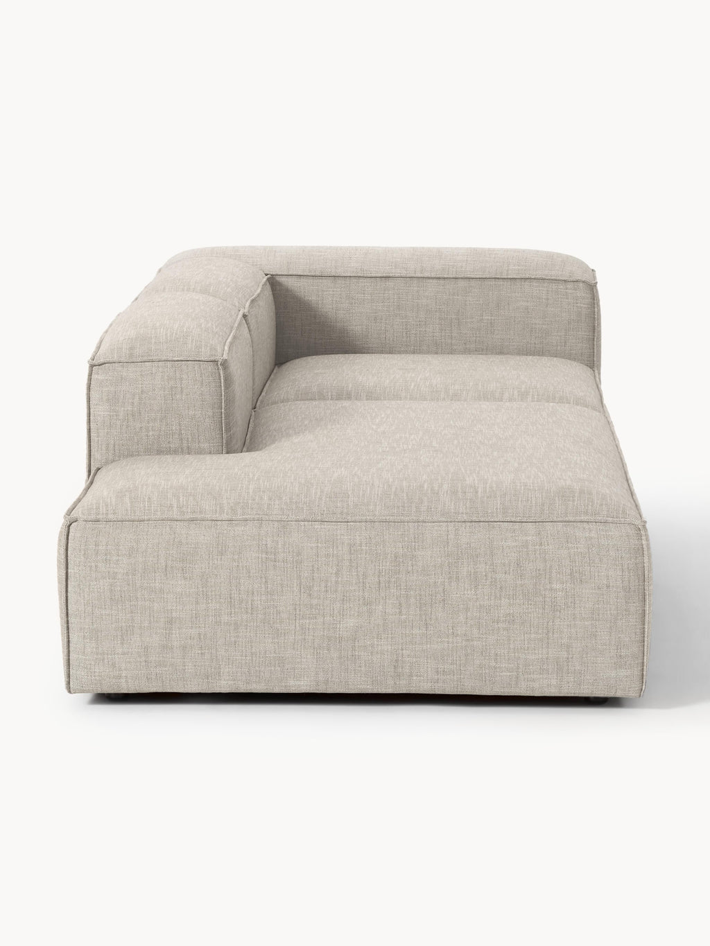 Lennon Linen Blend Modular Ottoman