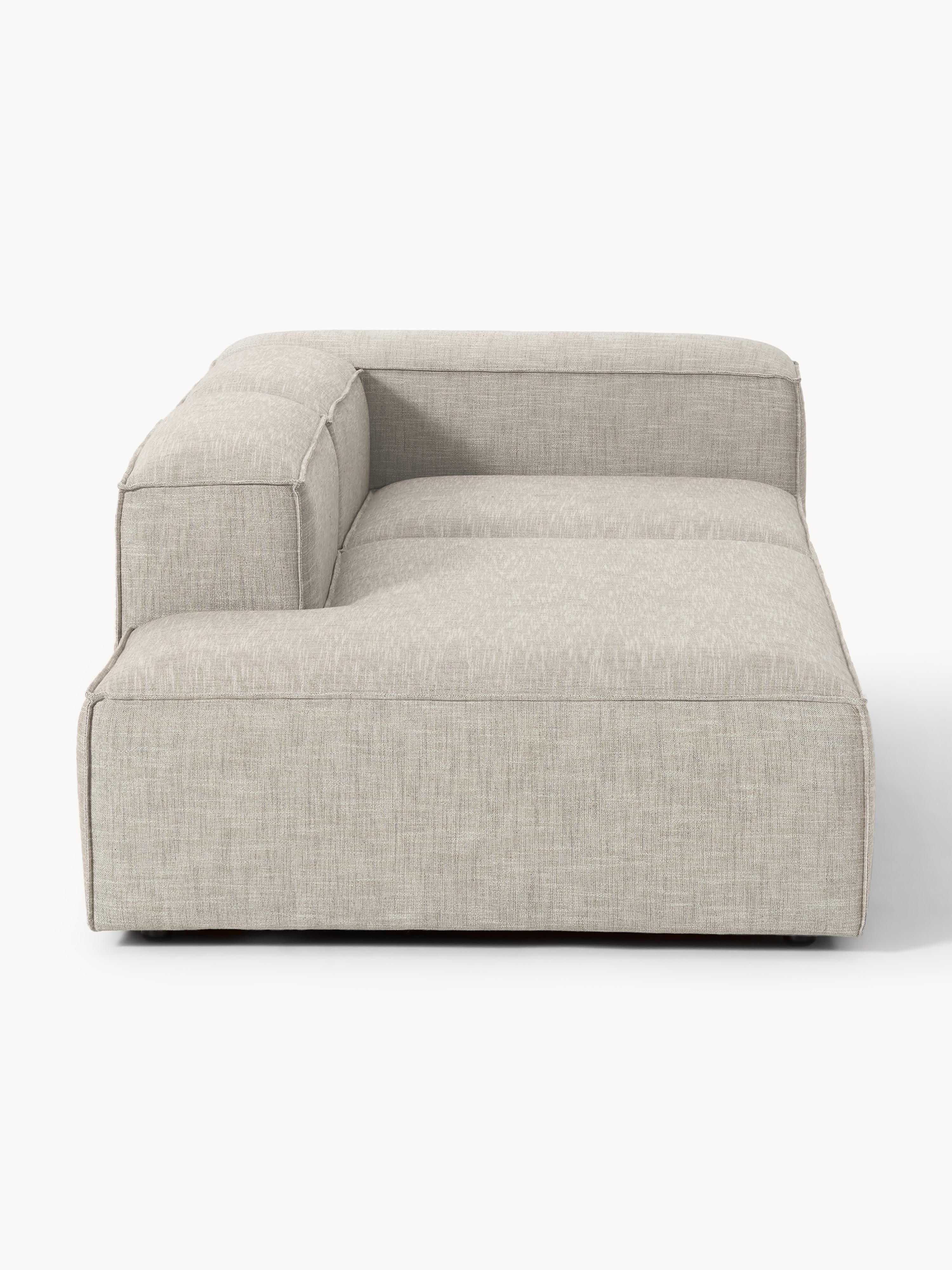 Lennon Linen Blend Modular Ottoman
