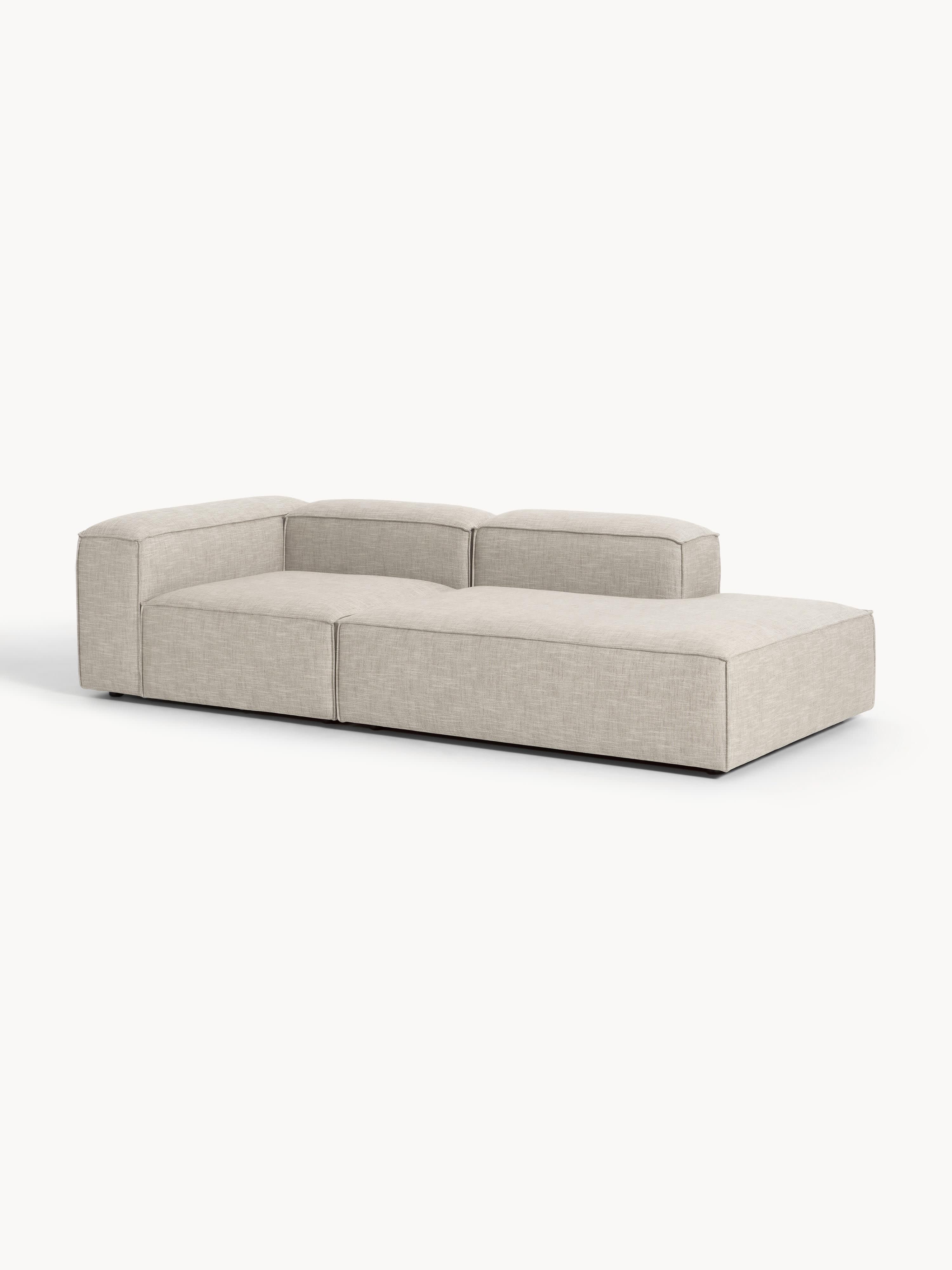 Lennon Linen Blend Modular Ottoman