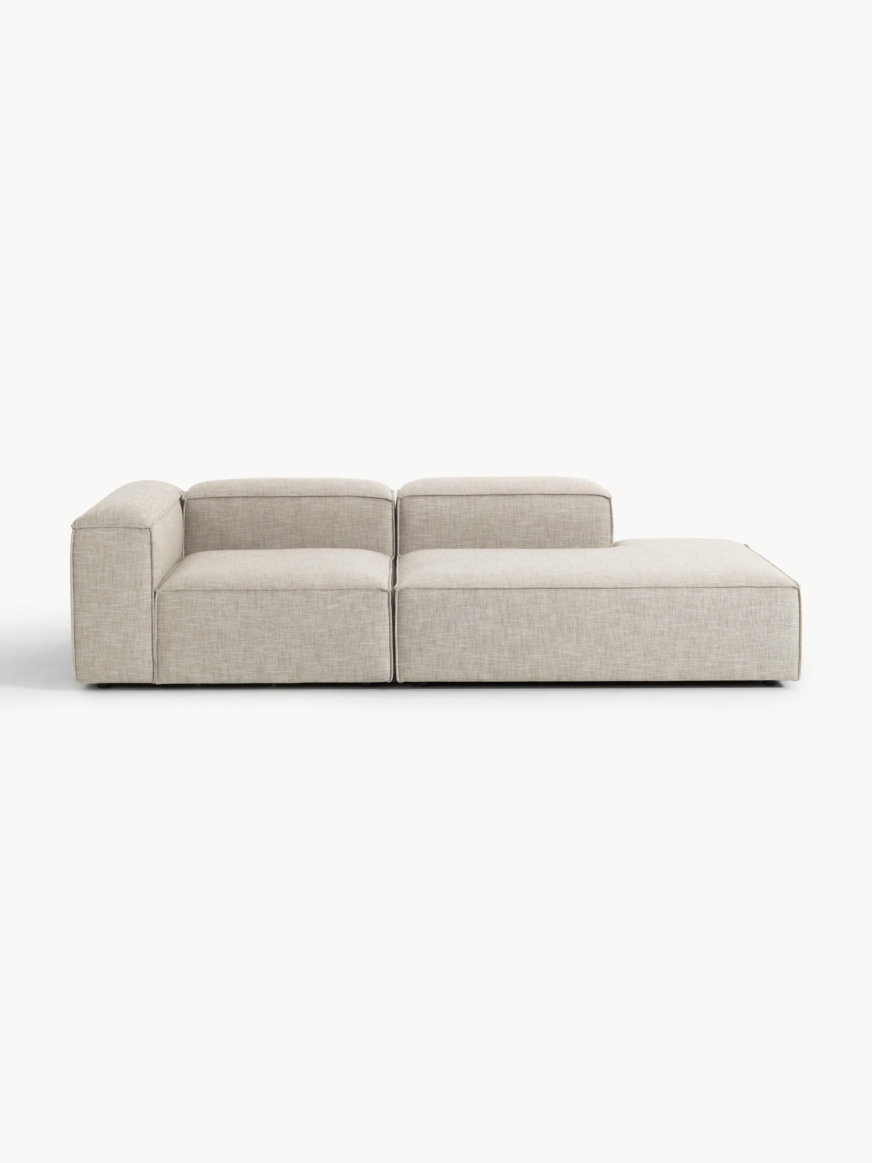 Lennon Linen Blend Modular Ottoman