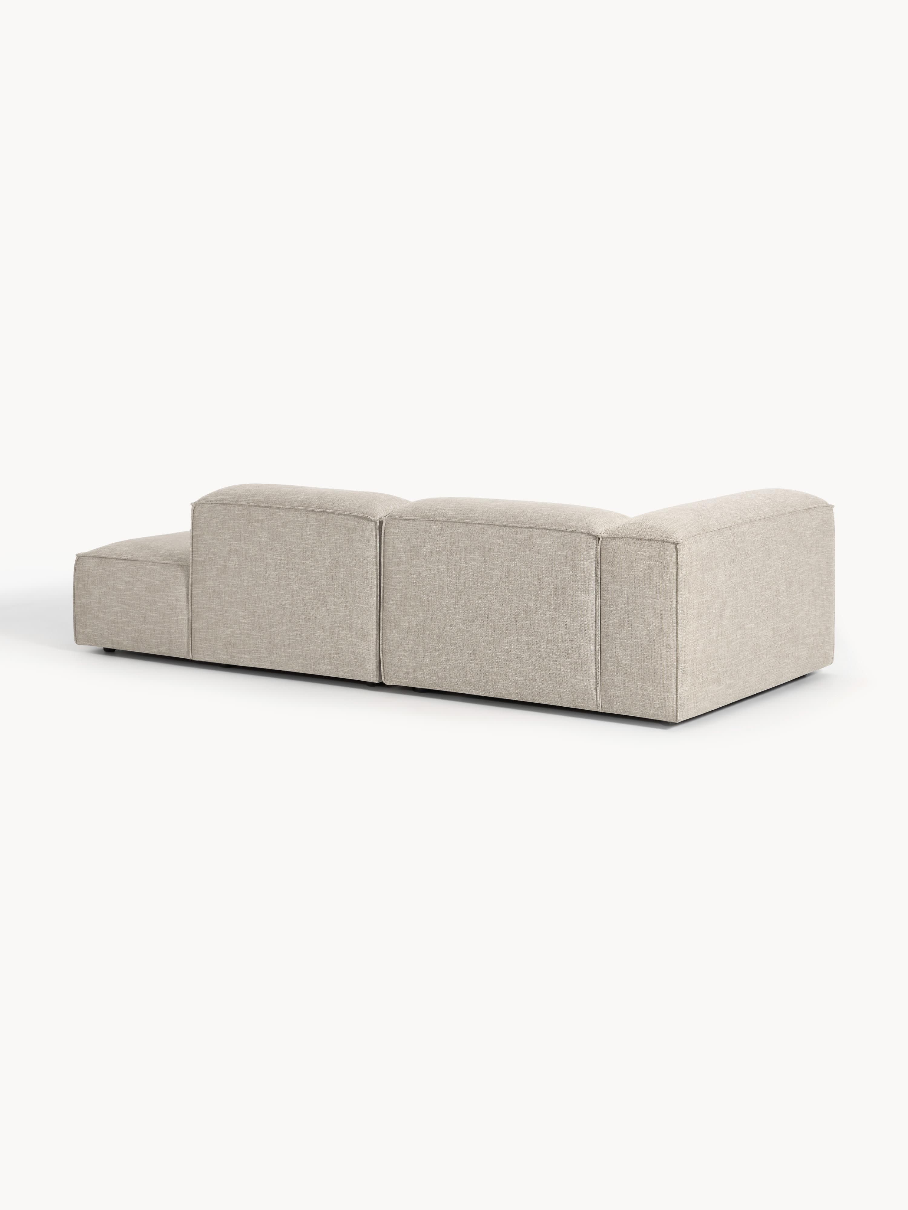 Lennon Linen Blend Modular Ottoman