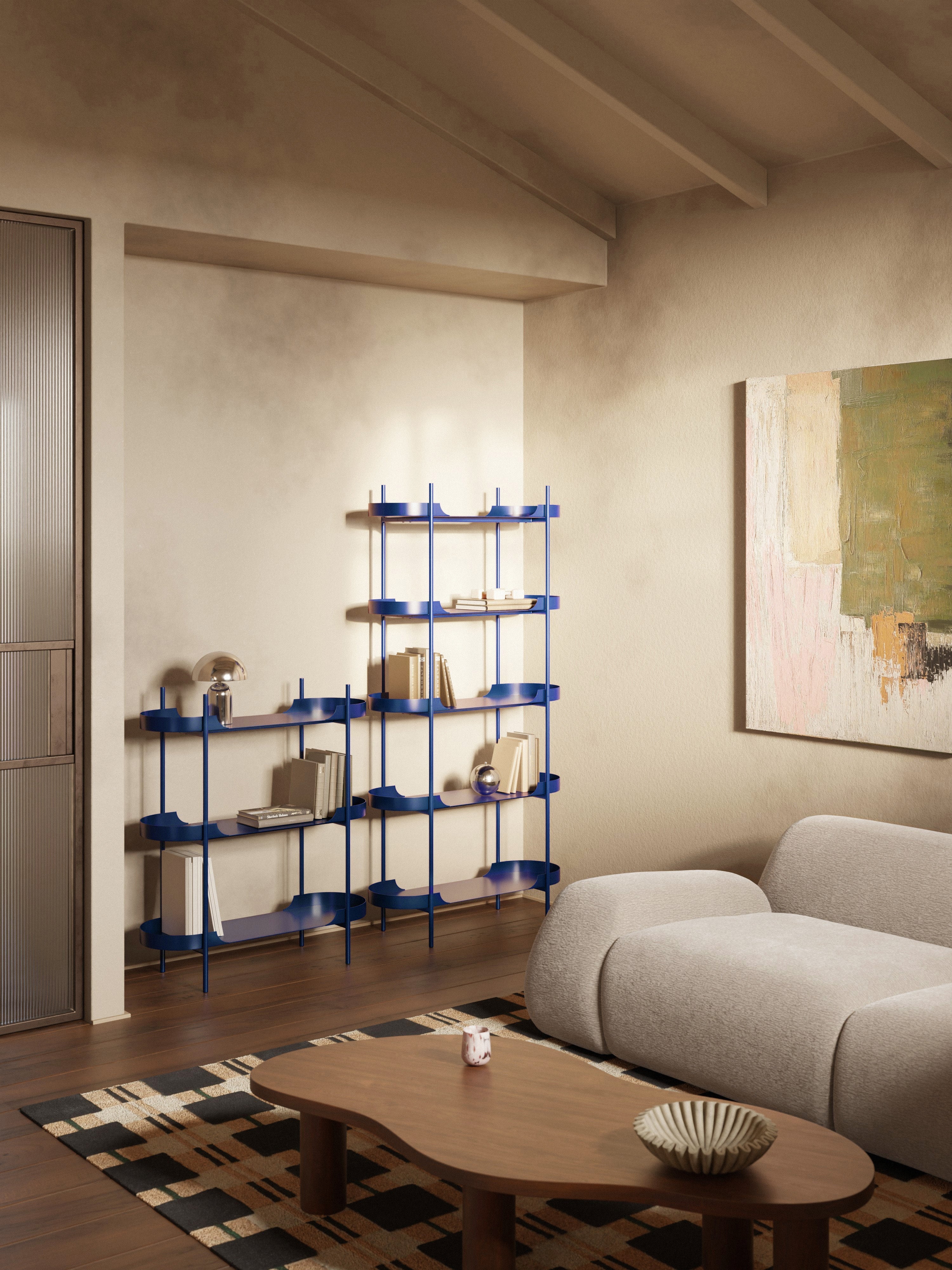 Taru Tall Metal Shelving Unit