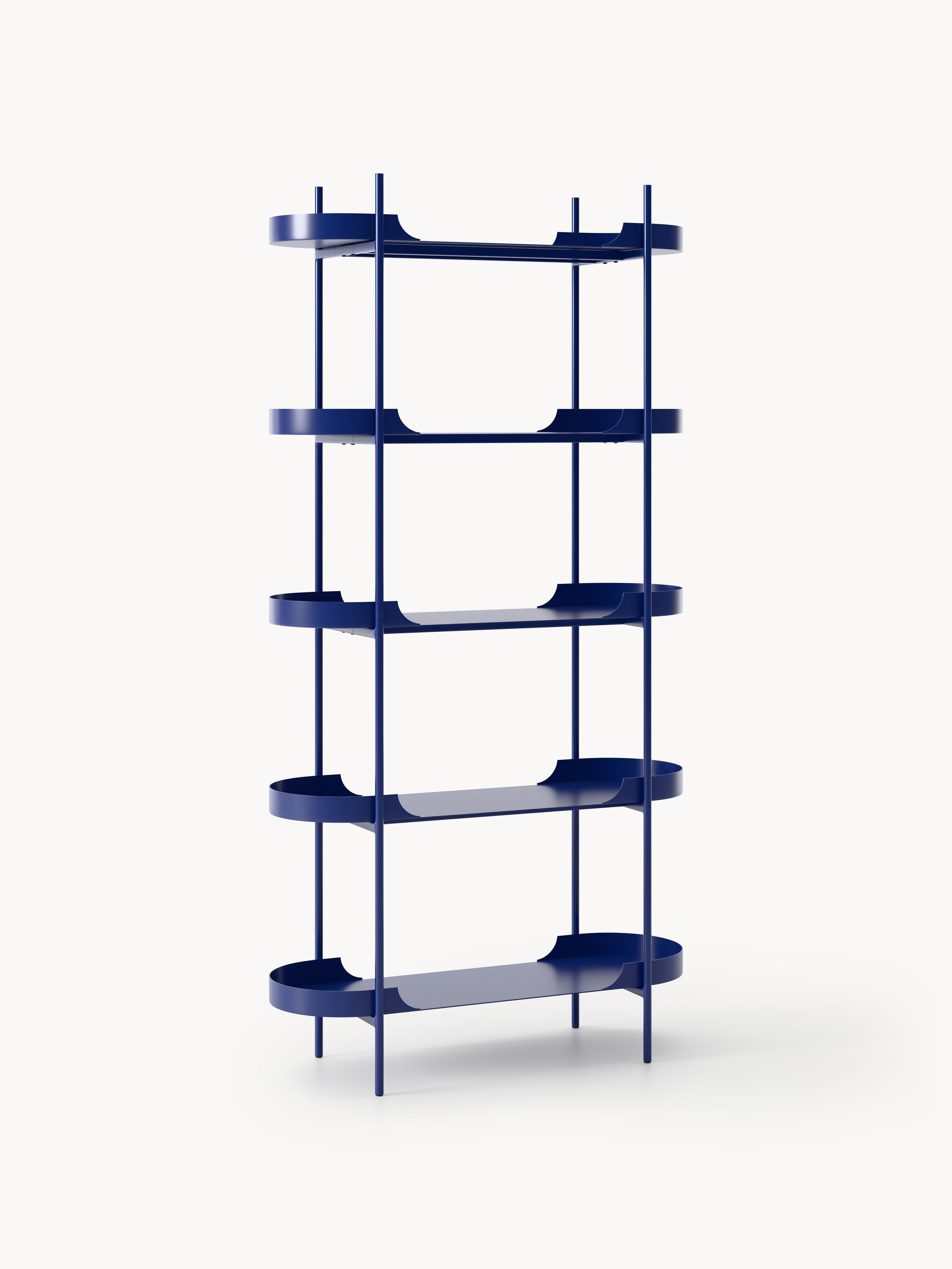 Taru Tall Metal Shelving Unit