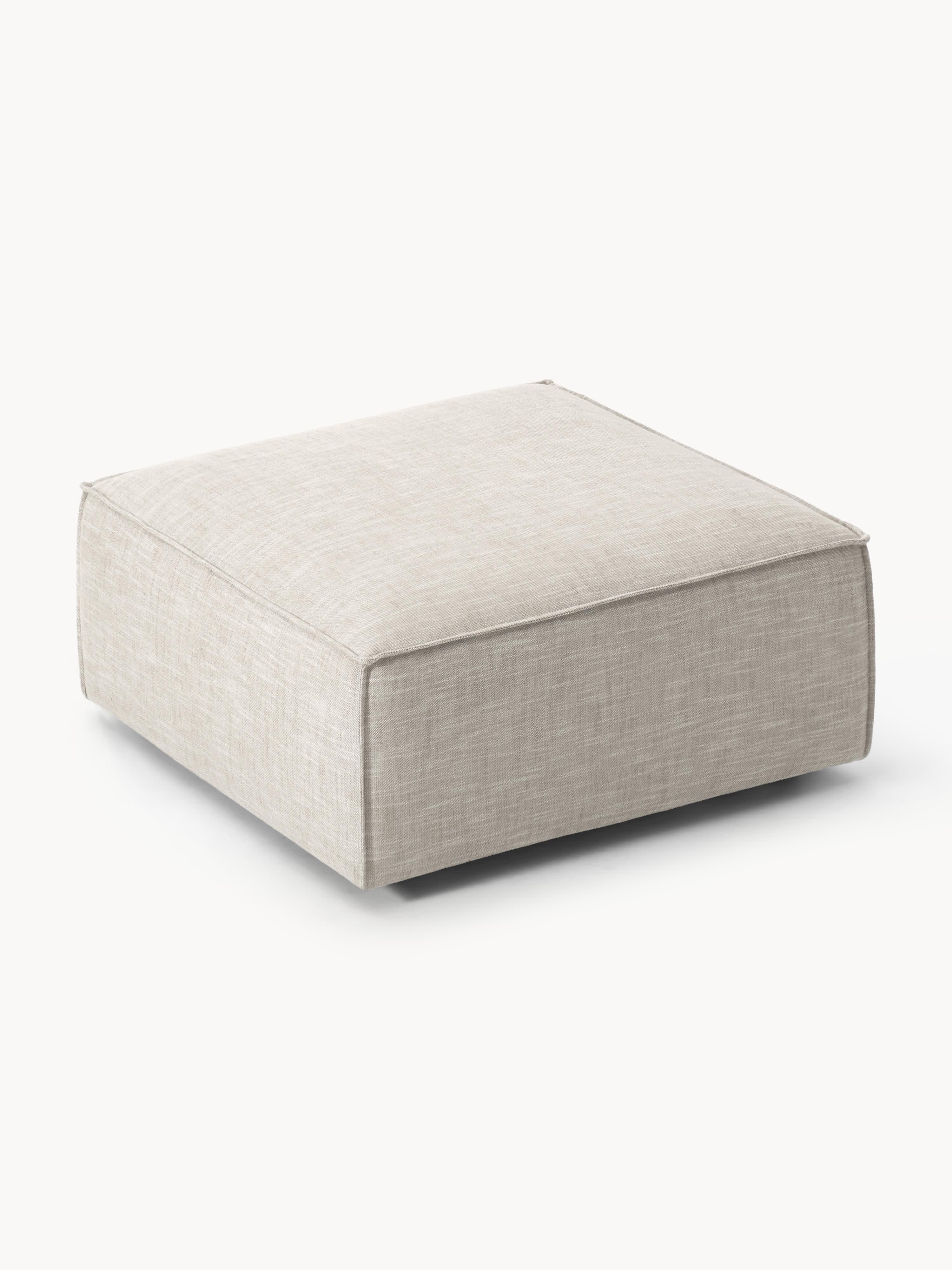 Lennon Linen Blend Ottoman