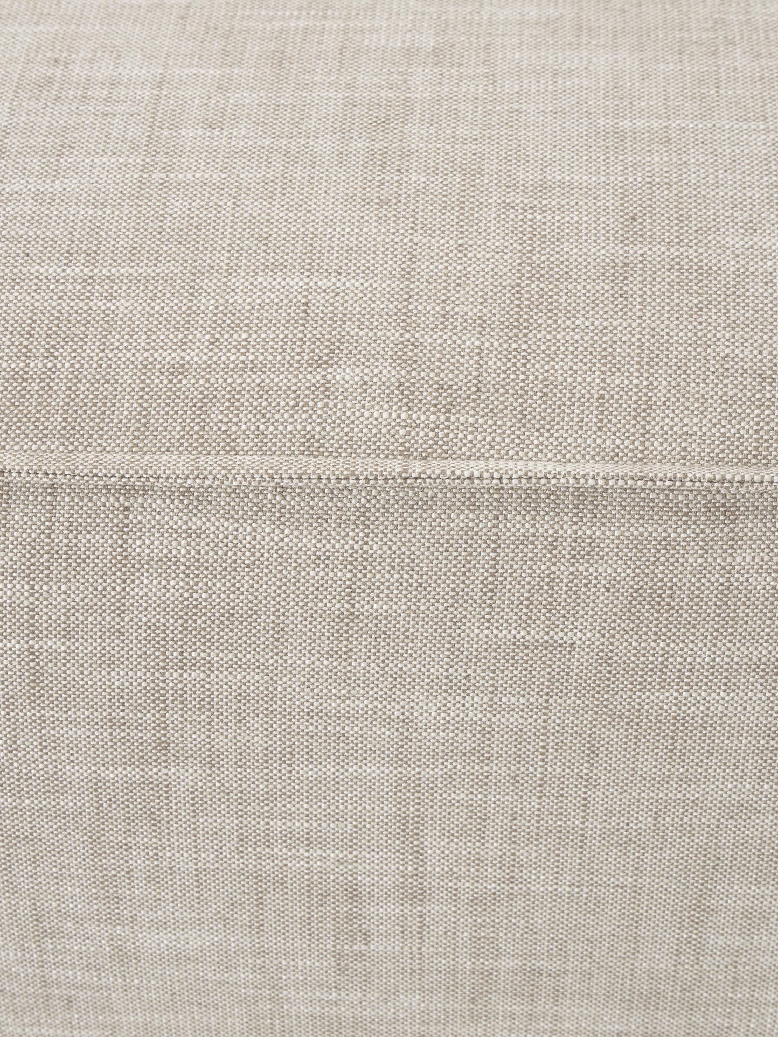 Lennon Linen Blend Ottoman