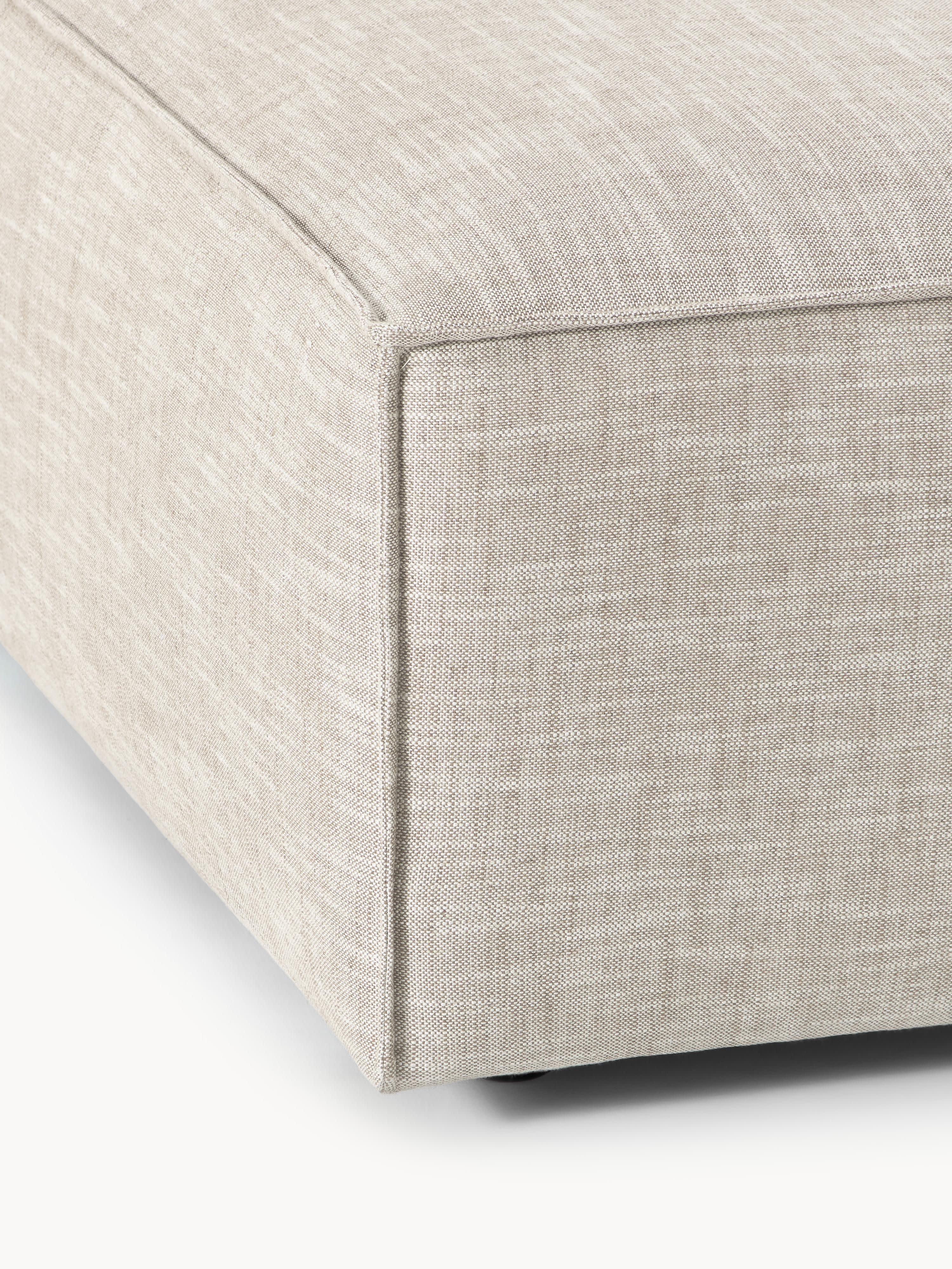 Lennon Linen Blend Ottoman