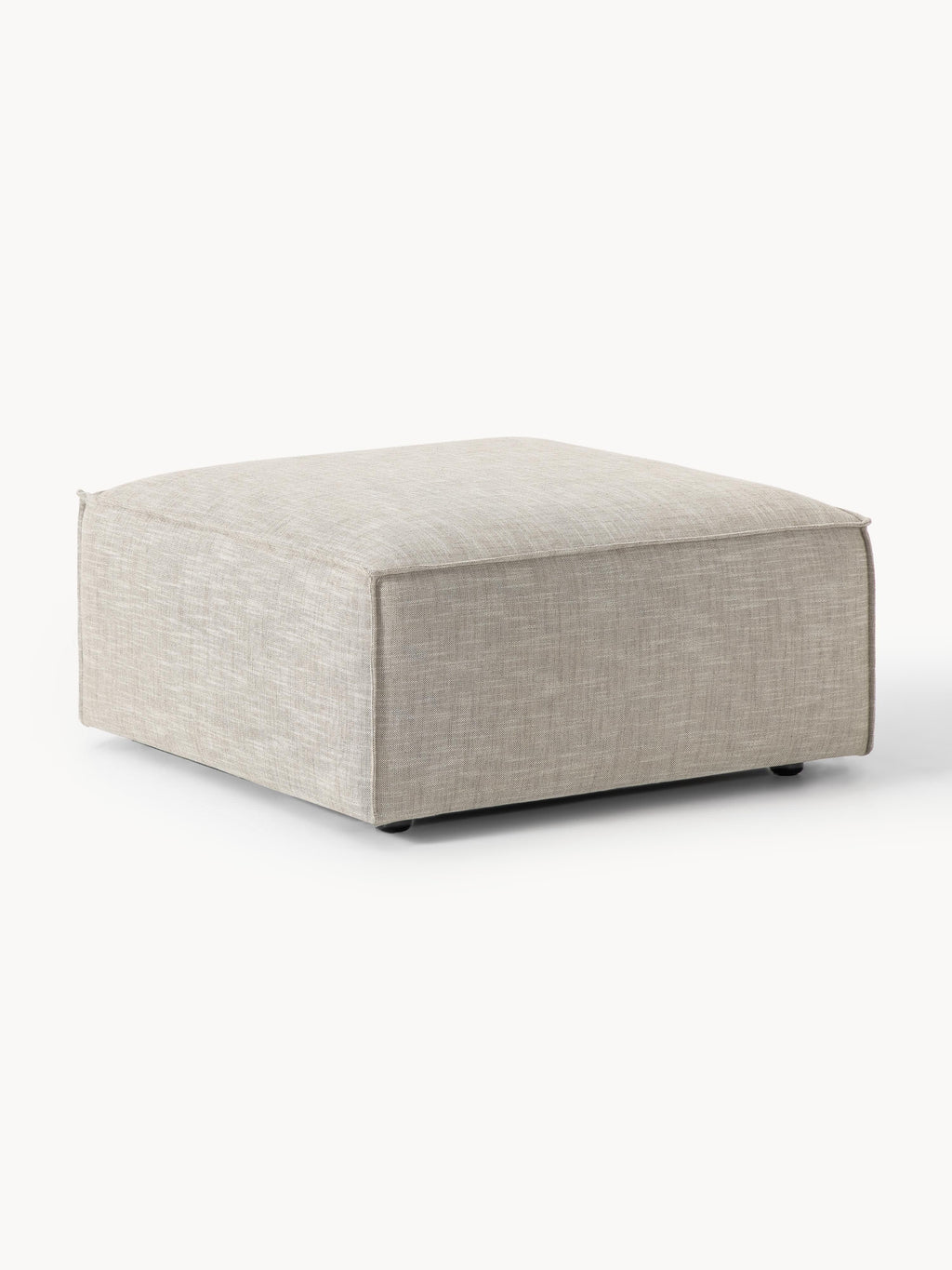 Lennon Linen Blend Ottoman