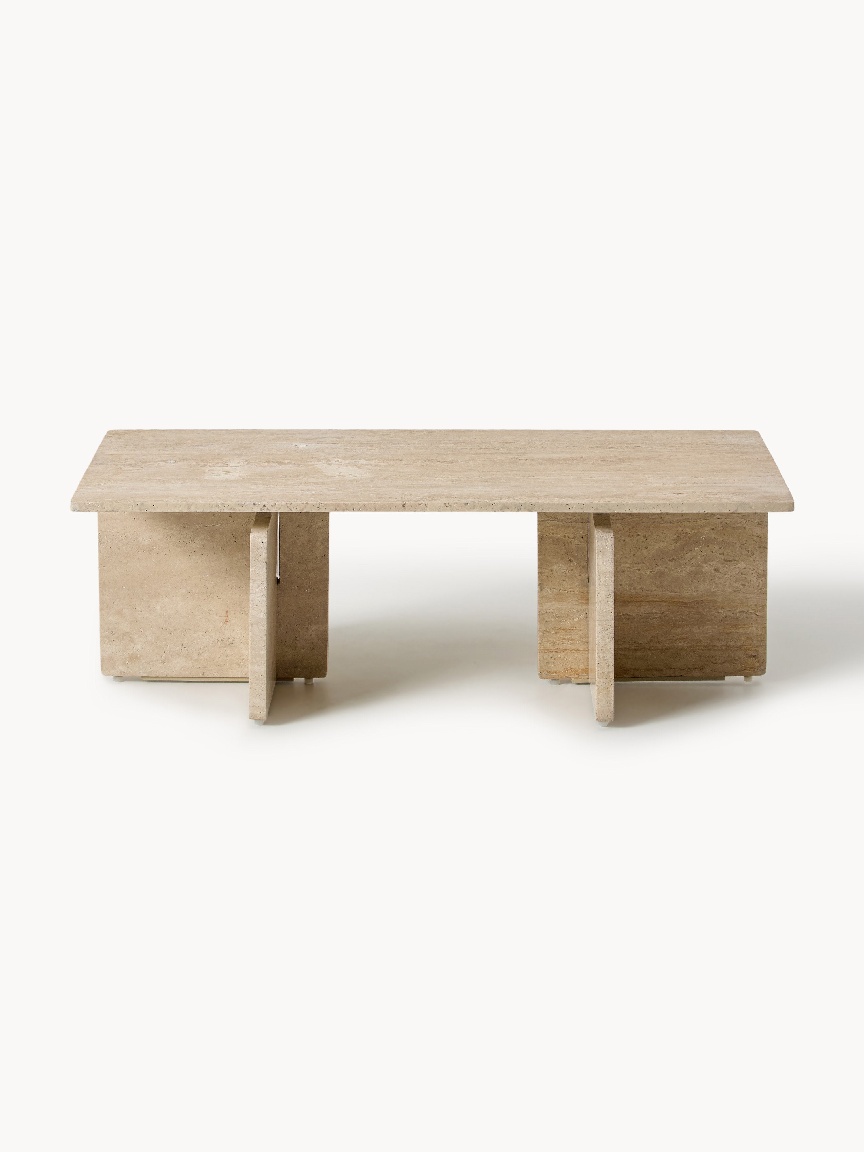 Marisa Travertine Coffee Table