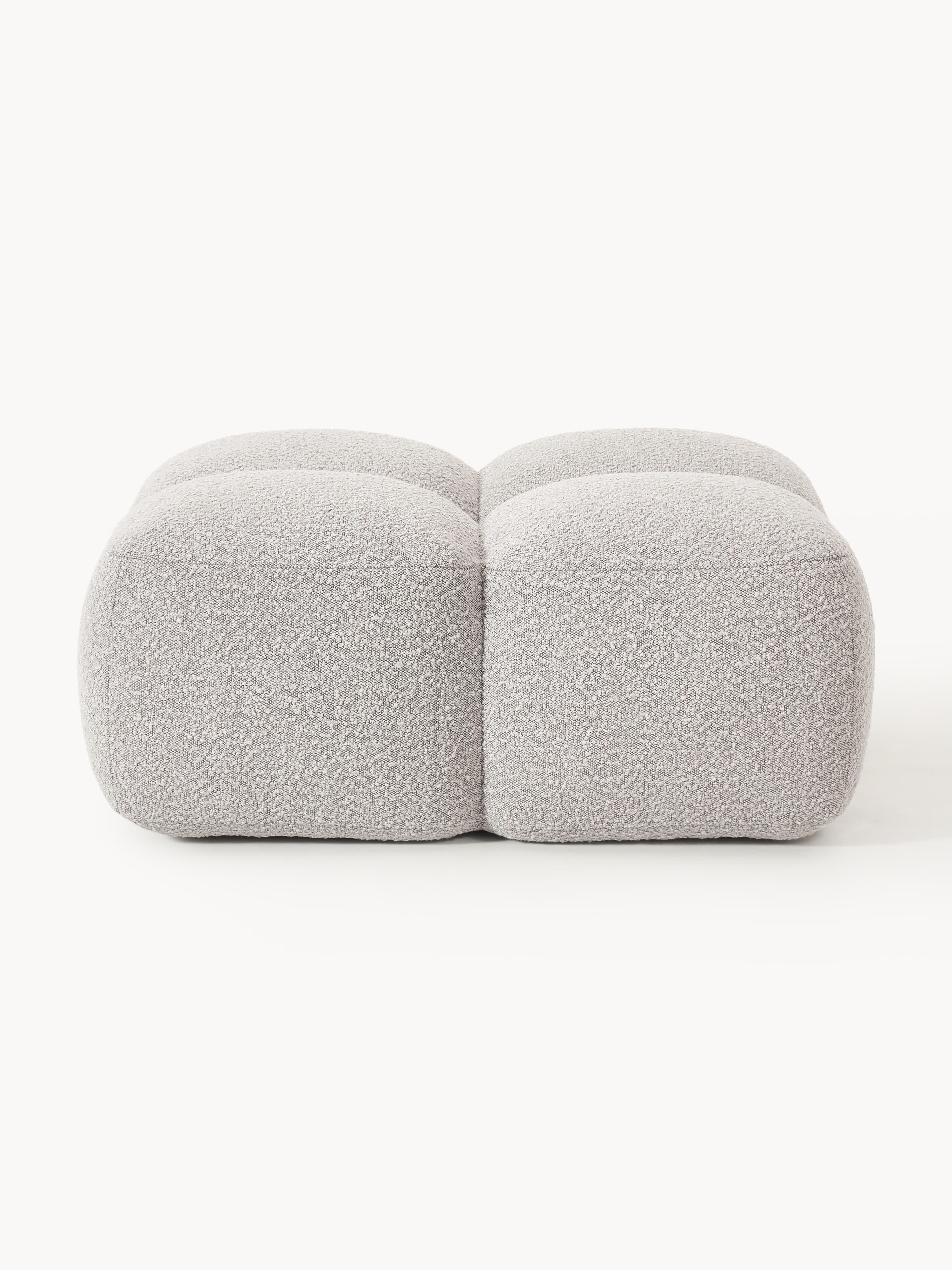 Tayla Bouclé Ottoman