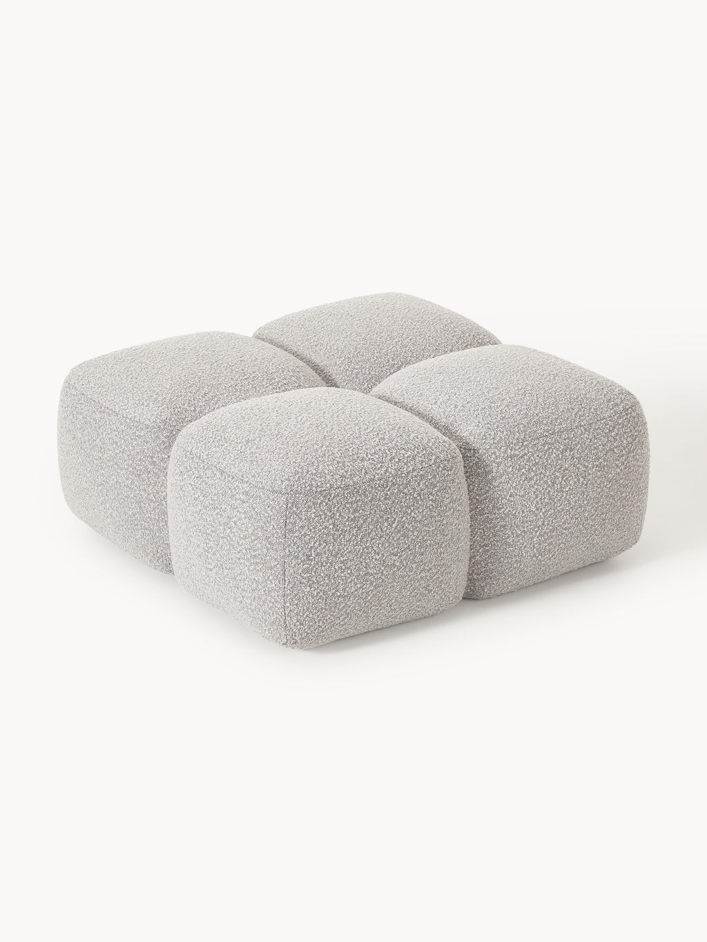 Tayla Bouclé Ottoman