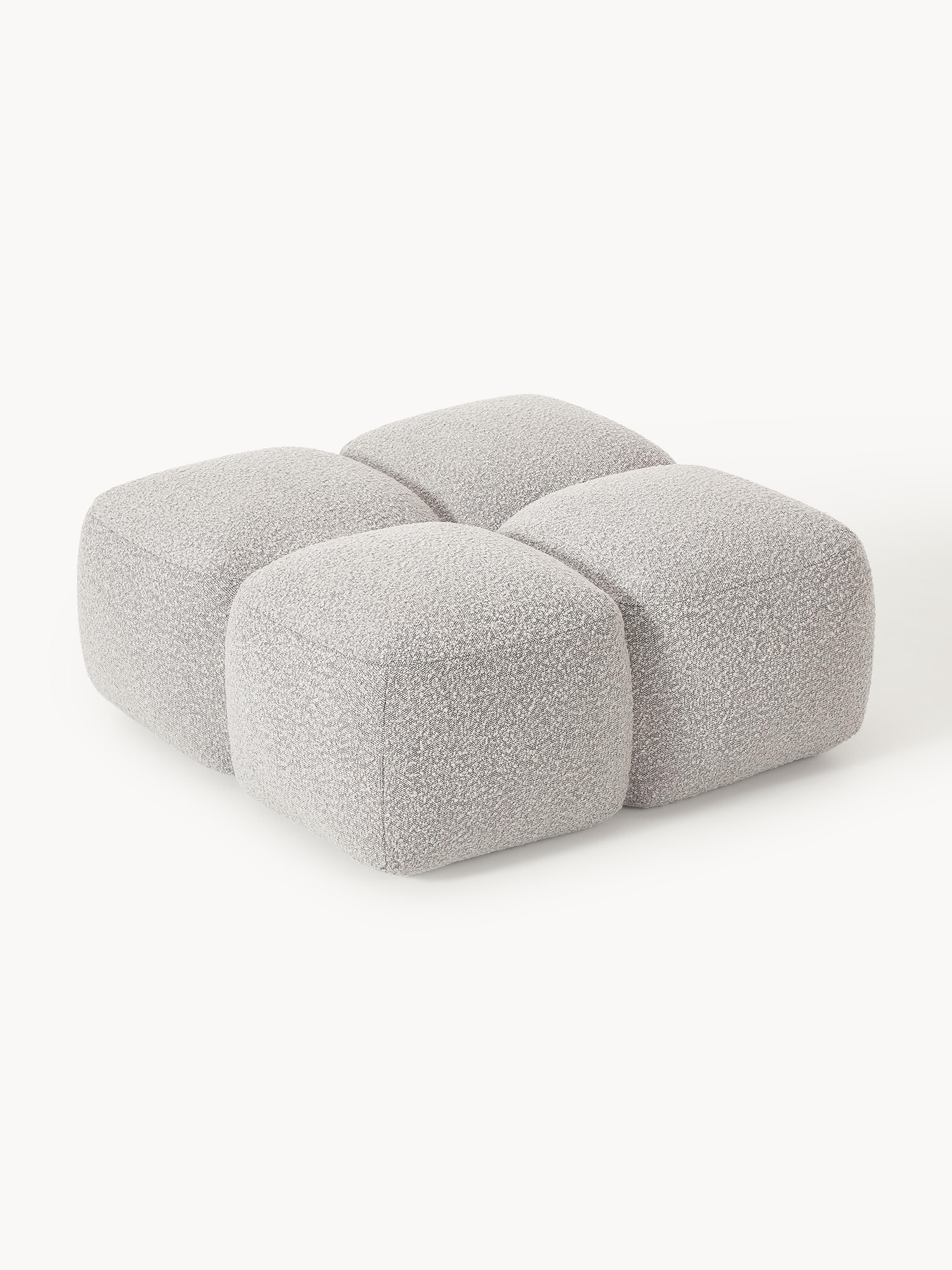 Tayla Bouclé Ottoman